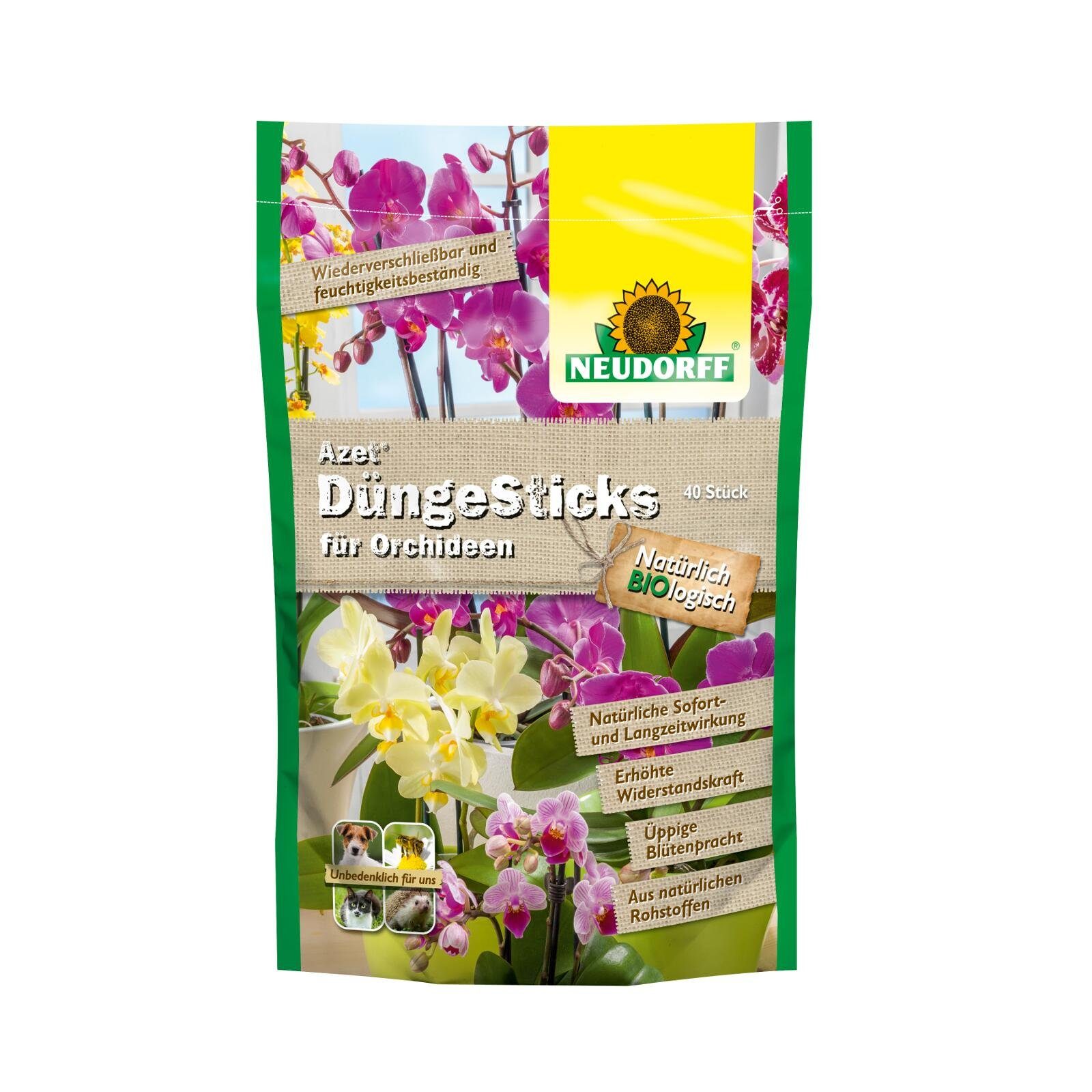 Neudorff Pflanzendünger Azet DüngeSticks für Orchideen günstig online kaufen