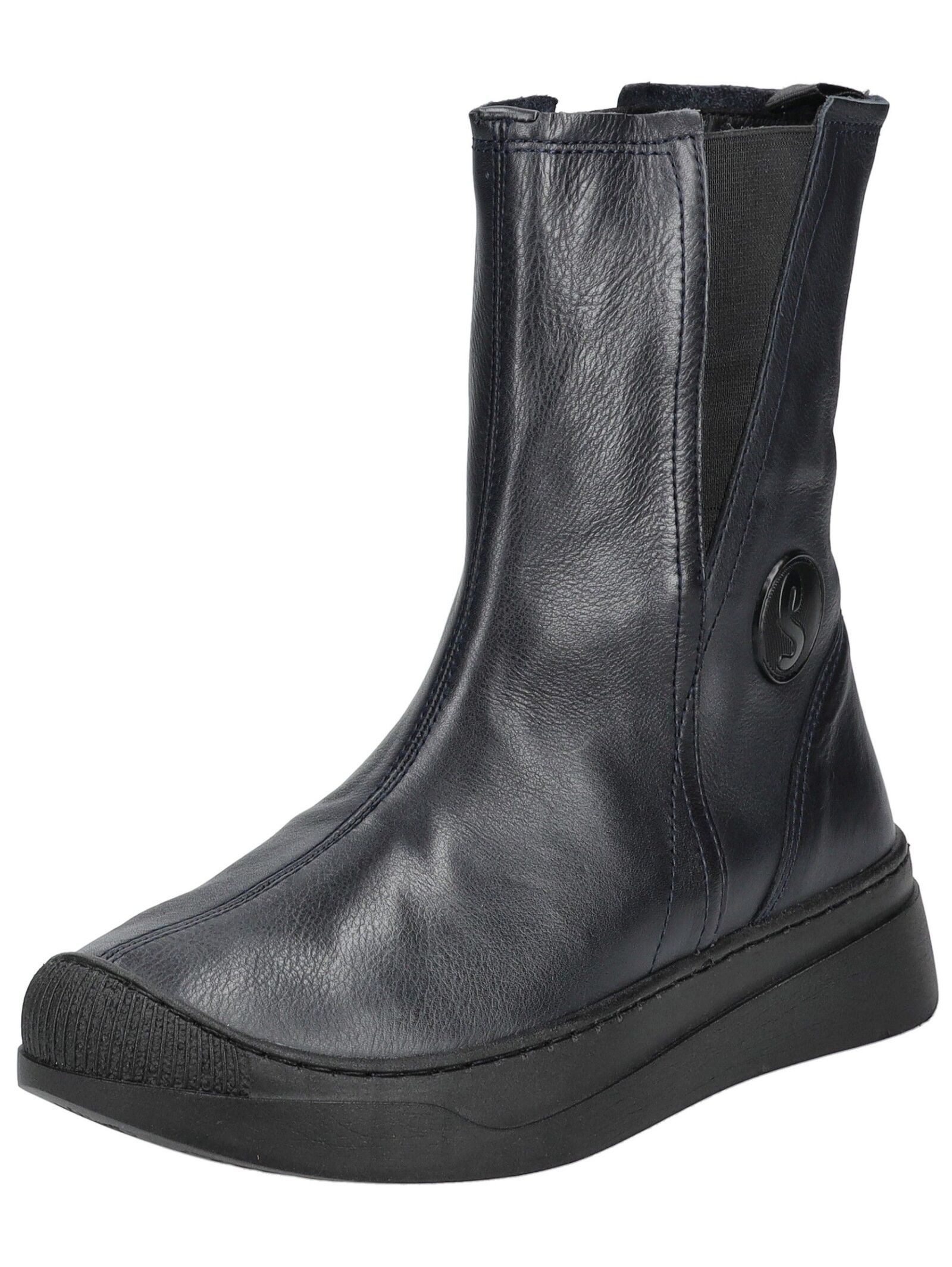 softinos Stiefelette Leder/Textil Stiefel