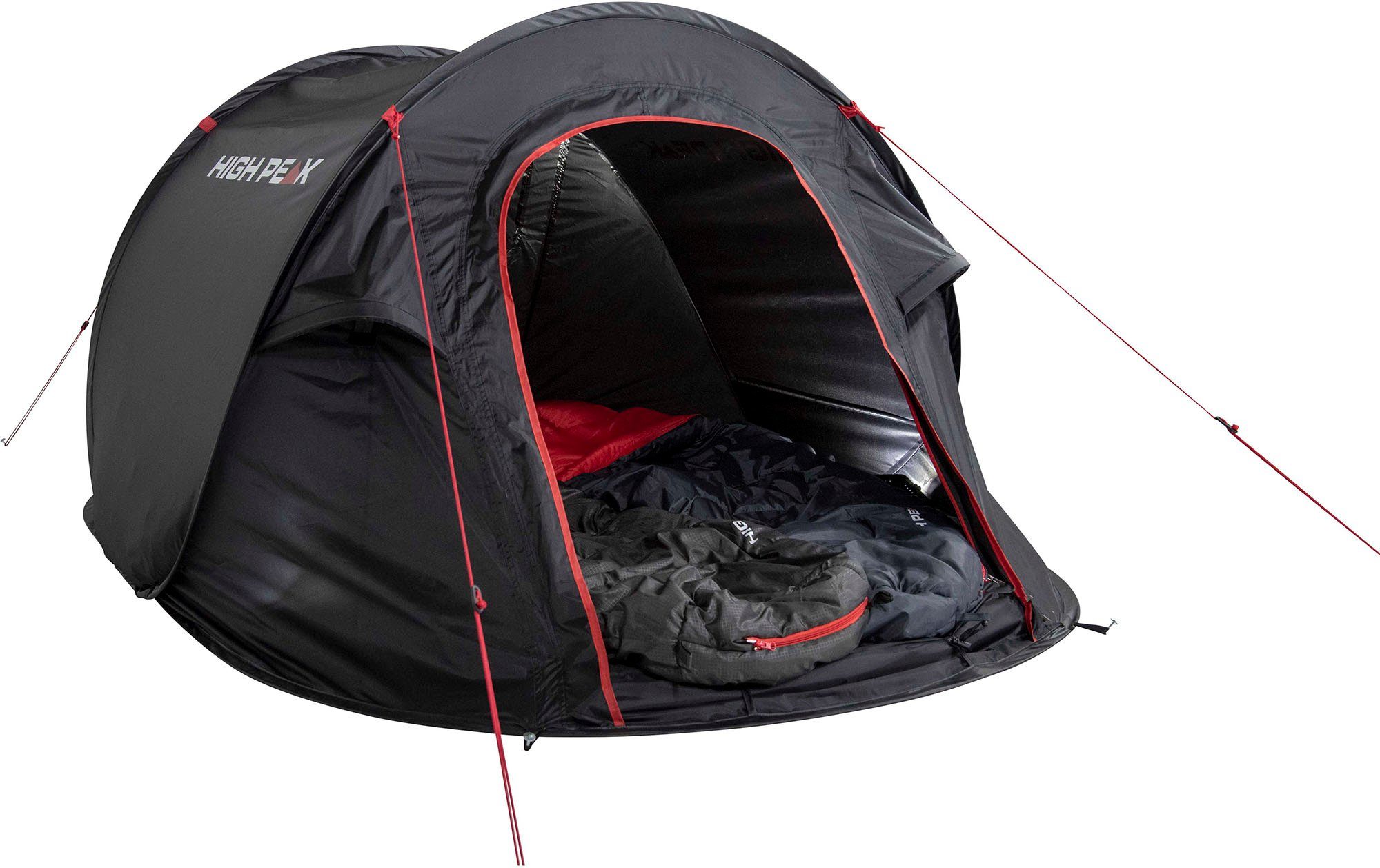 High Peak Wurfzelt Pop up Zelt Vision 2, Personen: 2 (mit Transporttasche) – Bild 5 von 5
