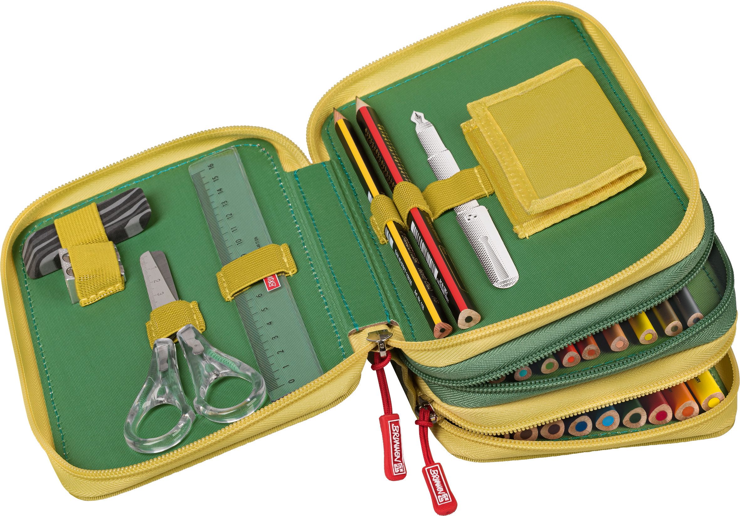 BRUNNEN Federtasche BRUNNEN 1049121221 Federmäppchen „Löwe“ Safari World, g günstig online kaufen