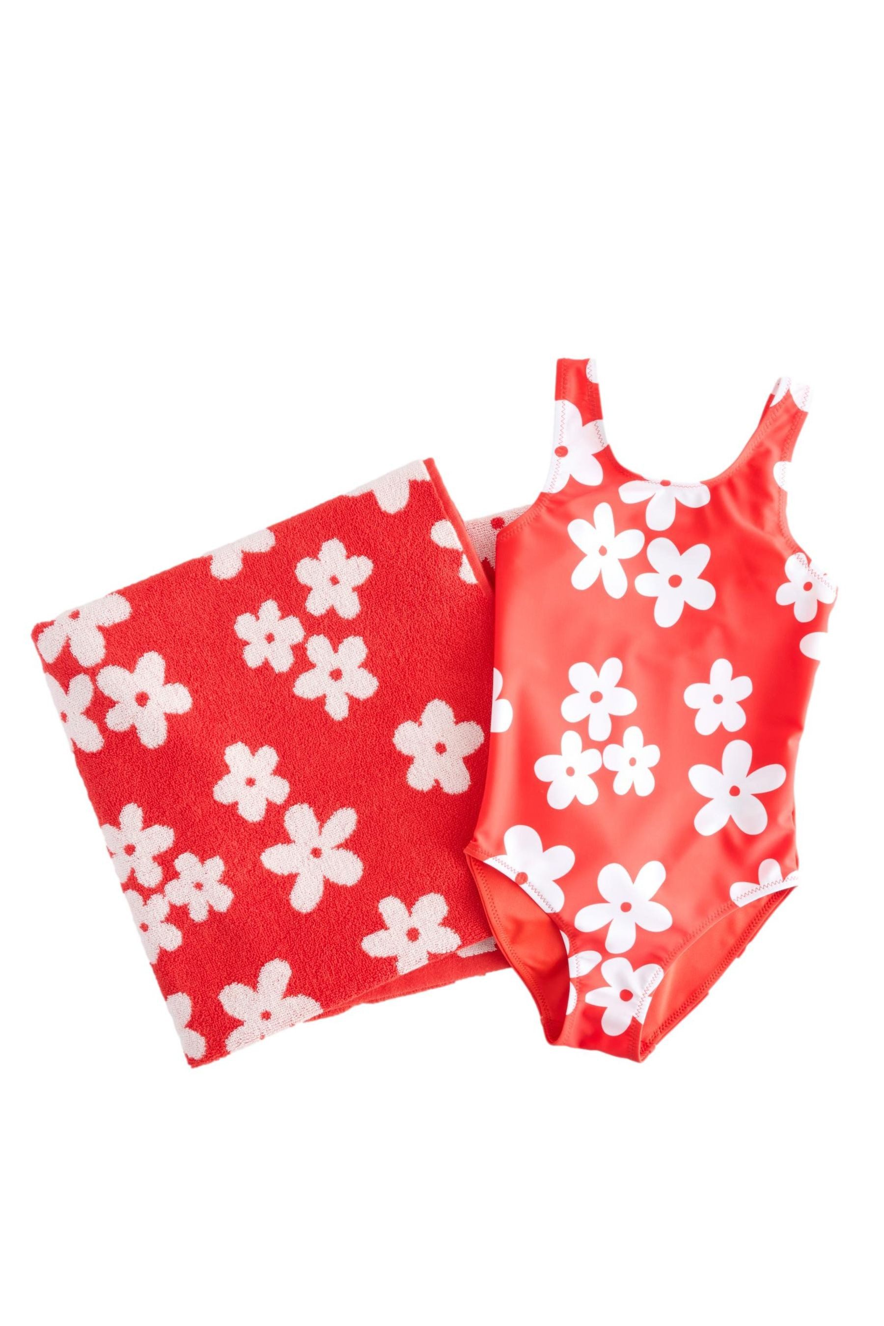 Next Badeanzug Handtuch and Badeanzug im 2-teiligen Set (2-St)