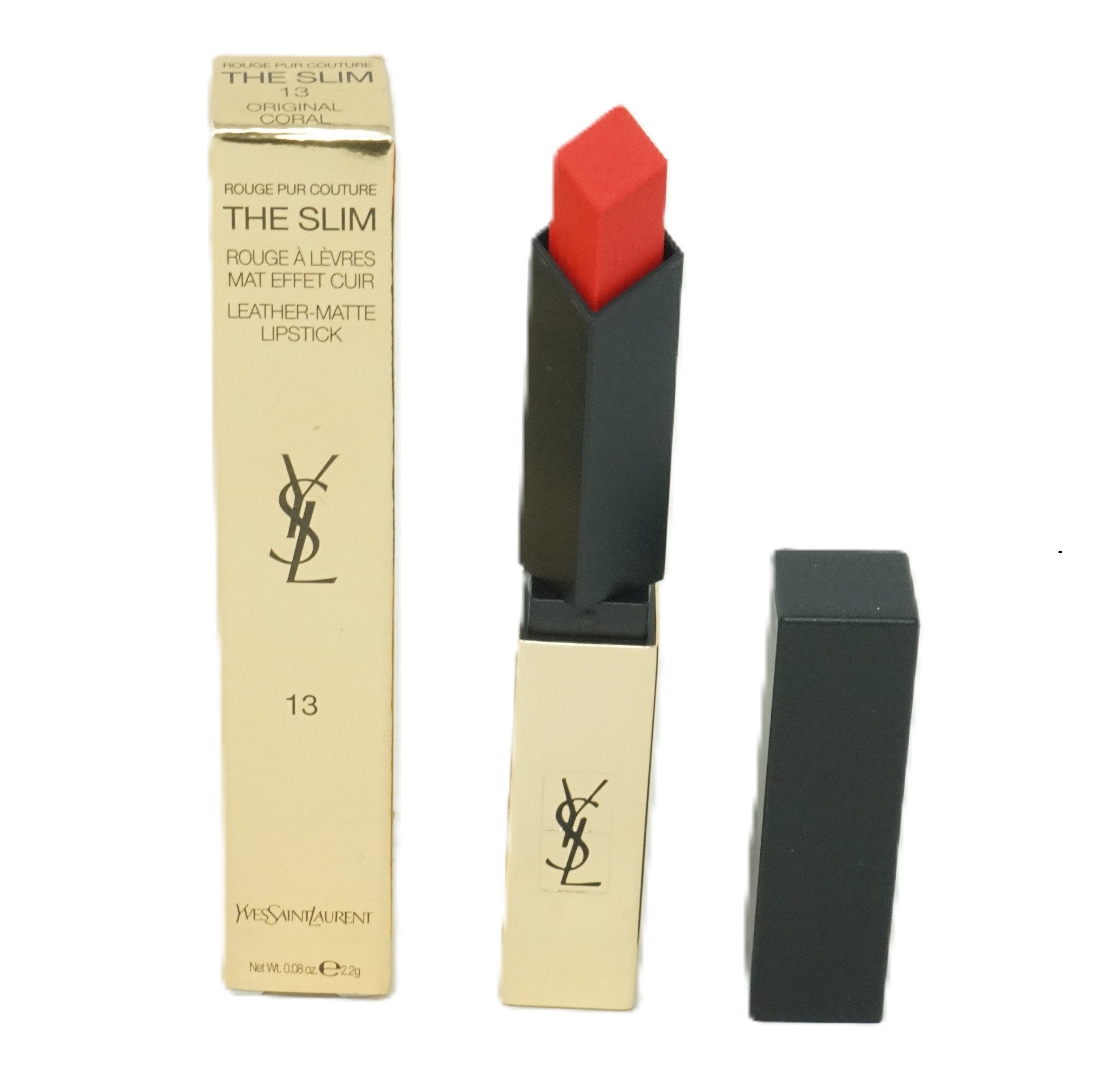 YVES SAINT LAURENT Lippenstift Yves Saint Laurent The Slim original coral 13 Lipstick 2,2g