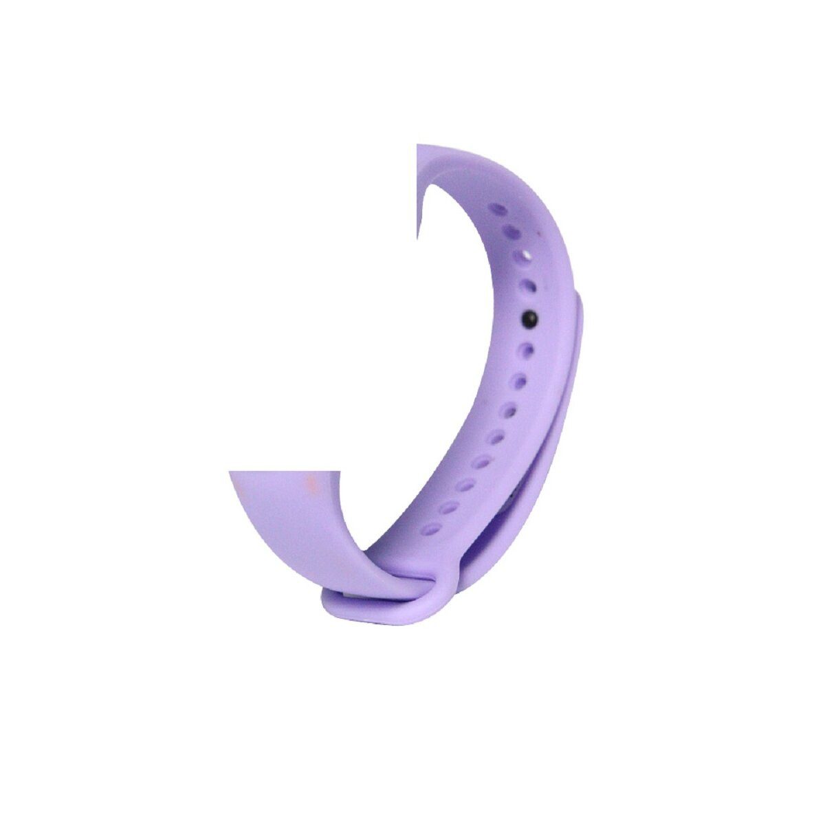 DEVIA Smartwatch-Armband Deluxe Sport Kompatible Modelle Xiaomi Mi Band 5 / 6 / Mi Band 7 Lila, Weiche Oberfläche und langlebige Sportausführung