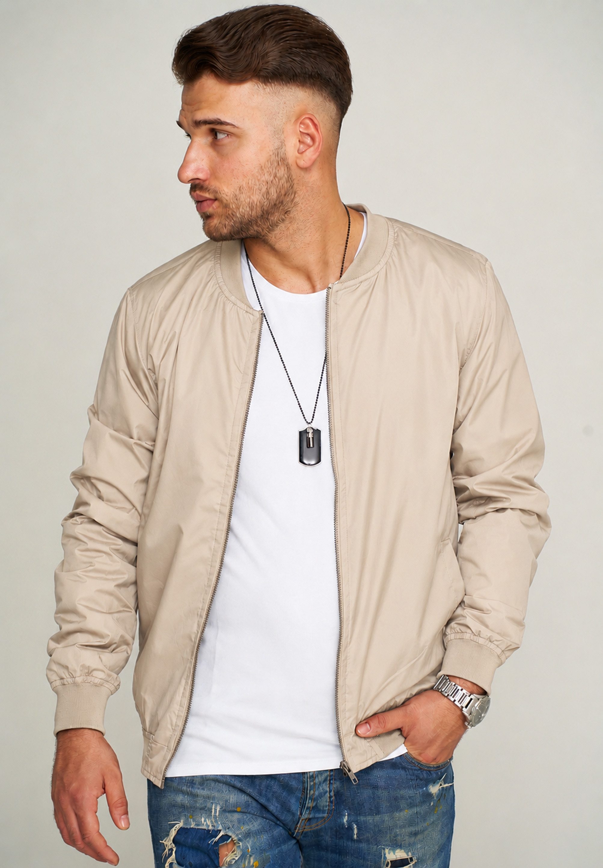 SOULSTAR Blouson MJELISTA Herren Blousonjacke leichte Bomberjacke Übergangsjacke