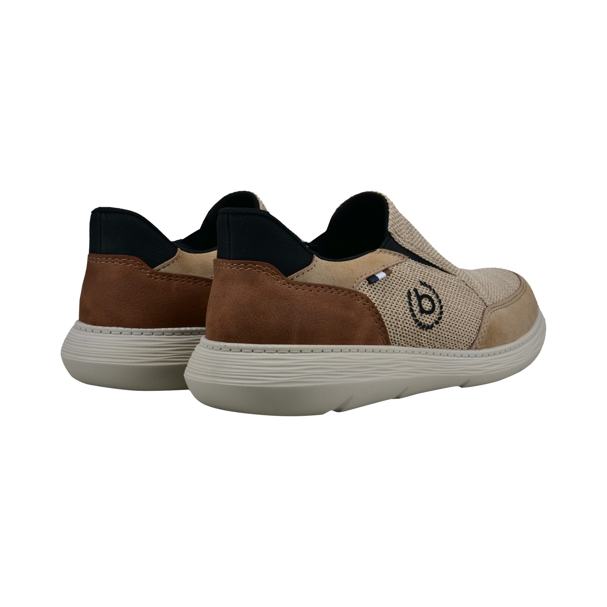 bugatti Slip-On Sneaker, Freizeitschuh, Schlupfschuh, Slipper mit Logo-Icon