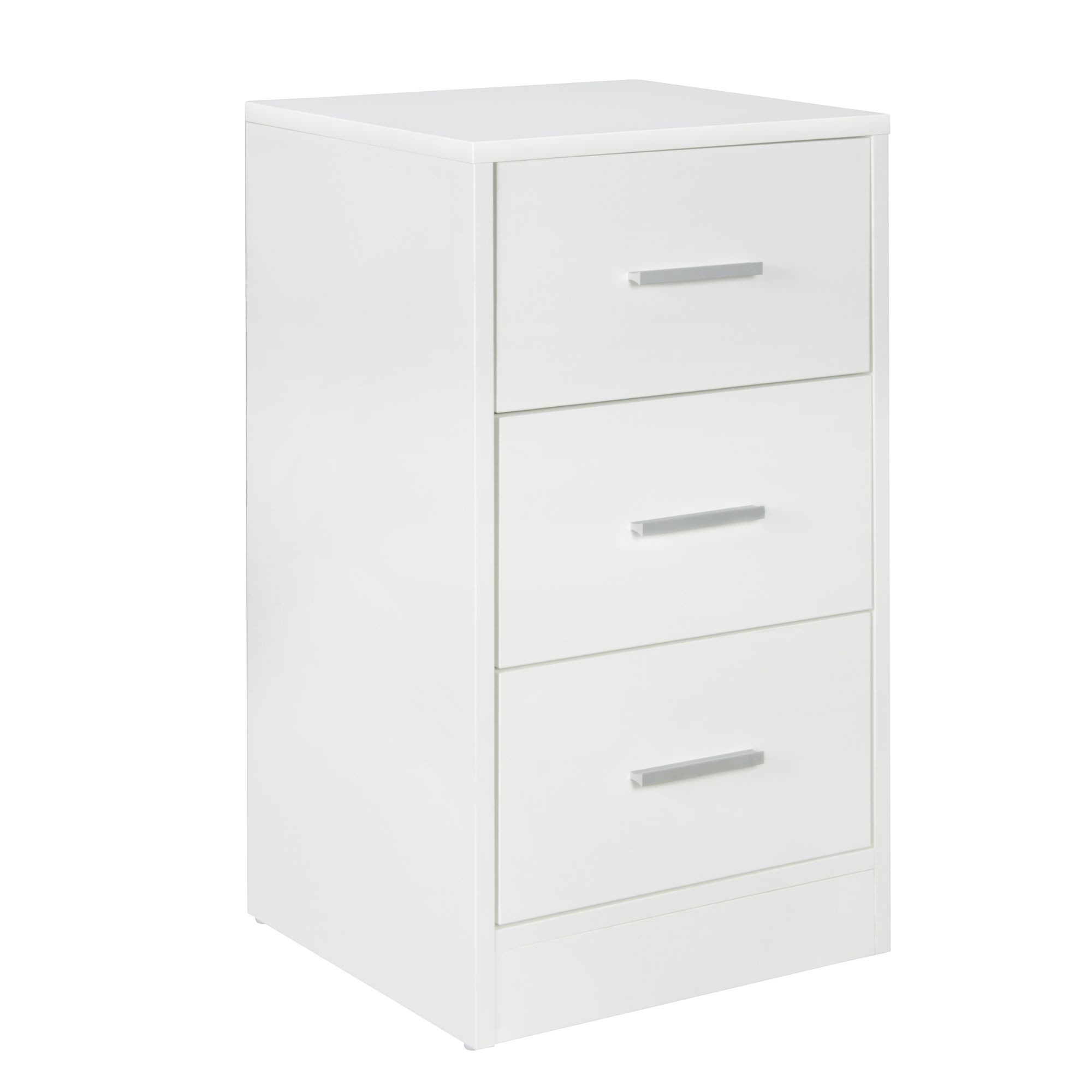 FINEBUY Nachtschrank SuVa7067_1 (Nachttisch mit 3 günstig online kaufen