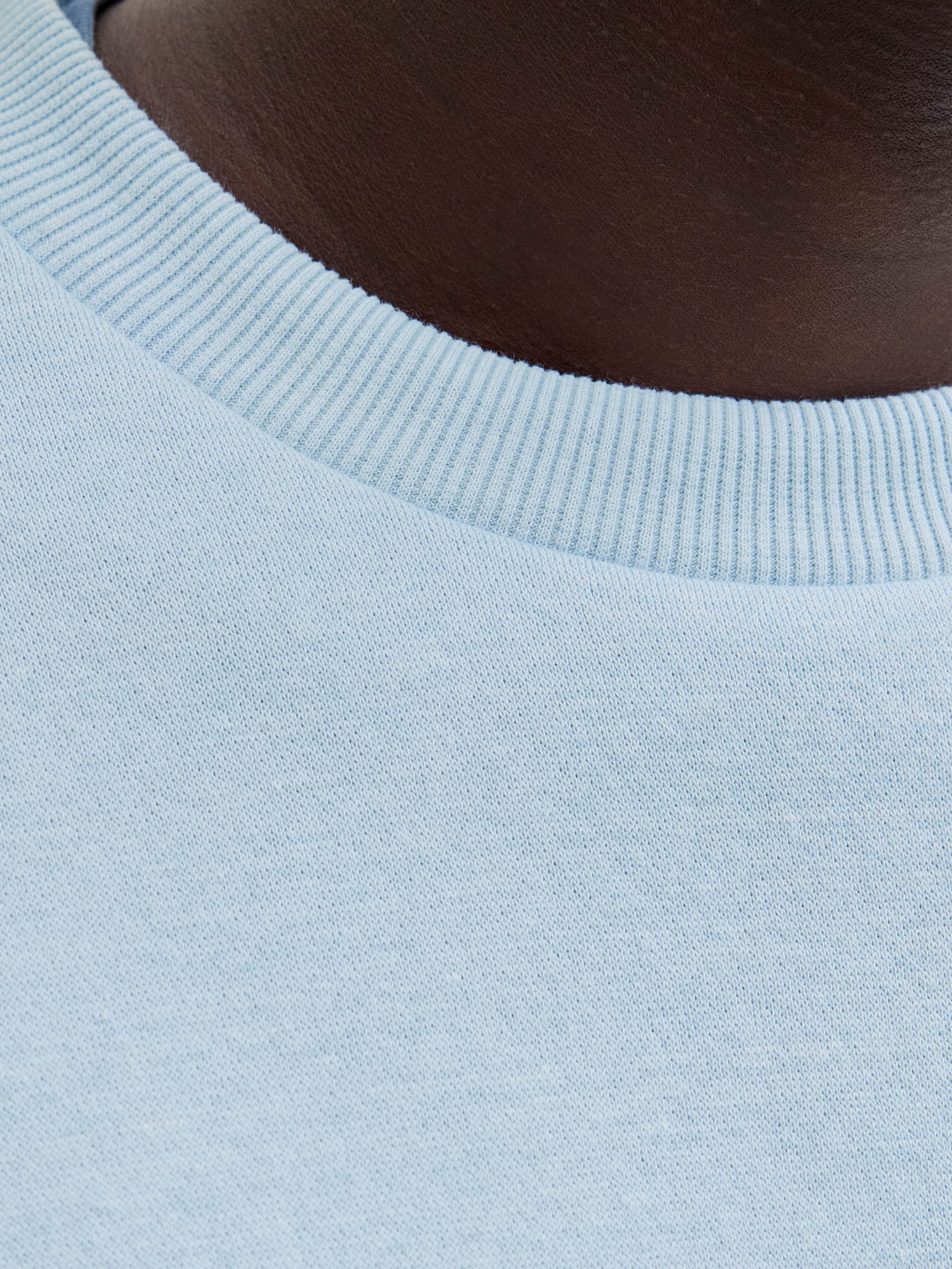 Jack & Jones Sweatshirt JJEBRADLEY mit Rippbündchen für Alltag und Freizeit günstig online kaufen