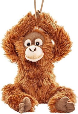 Uni-Toys Kuscheltier Orang-Utan, m. Klettverschluss - Höhe 28 cm - Plüsch-Affe - Plüschtier, zu 100 % recyceltes Füllmaterial