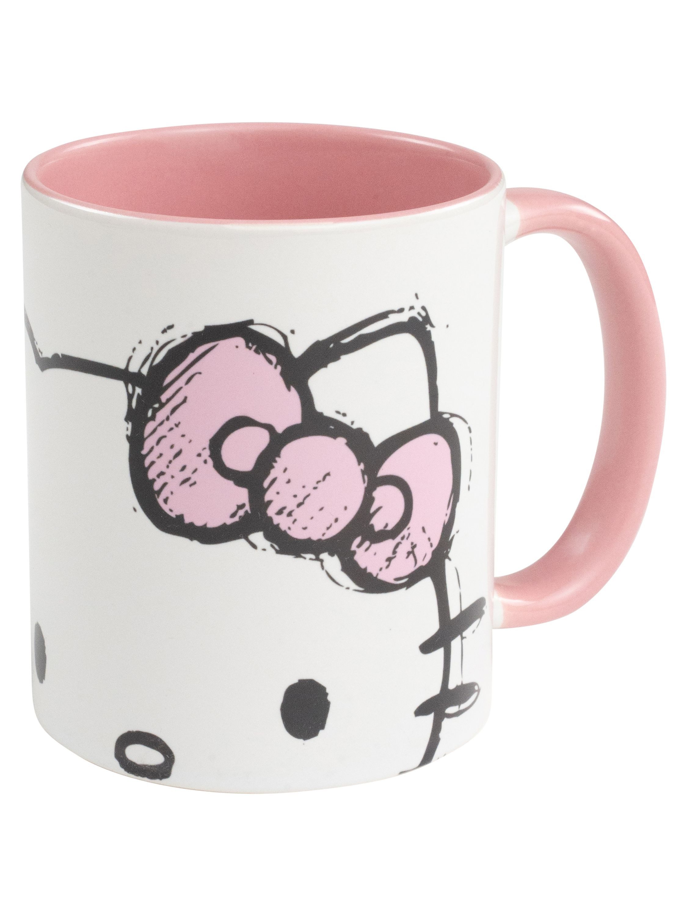 United Labels® Tasse Hello Kitty Tasse Becher Kaffeetasse 320 ml, Keramik