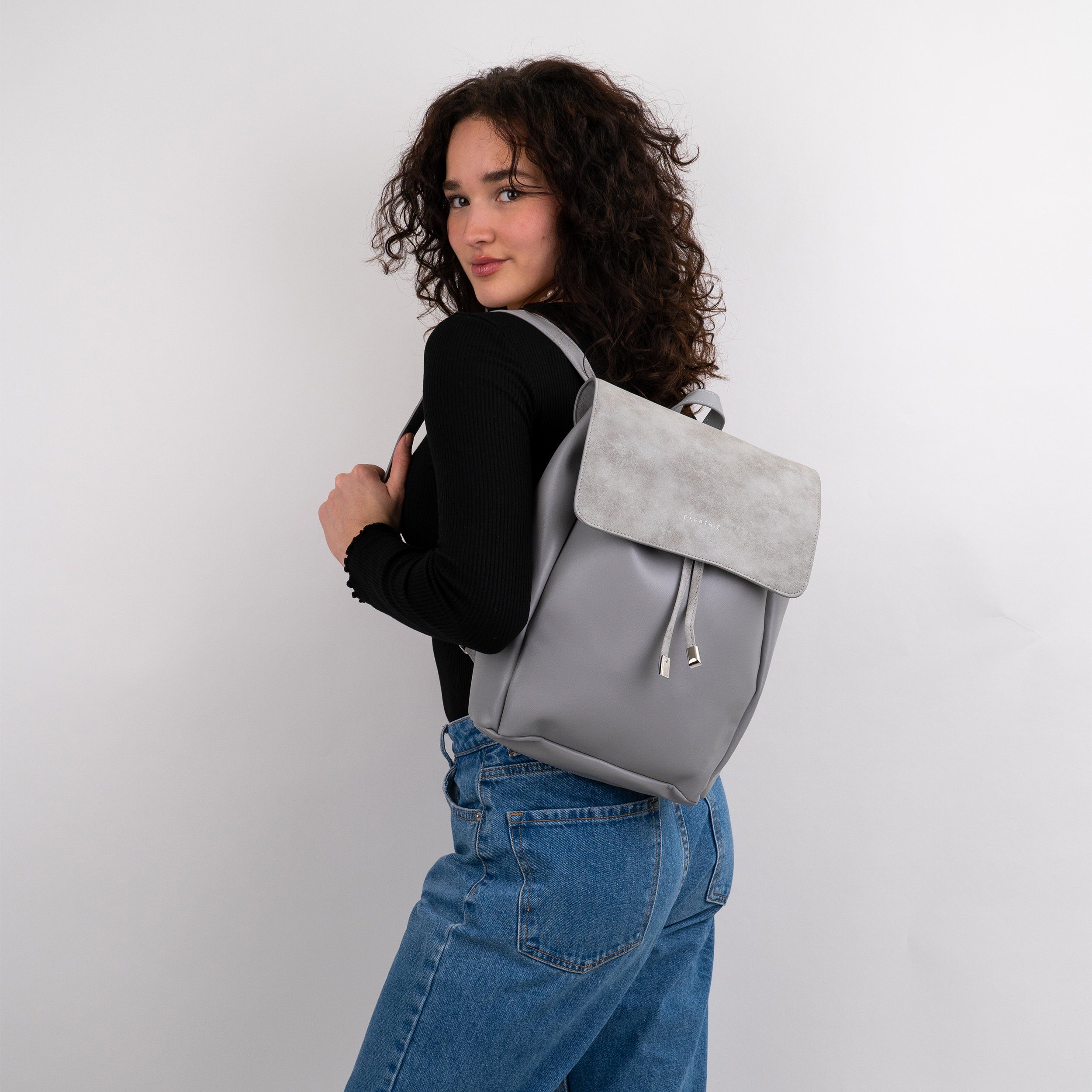 Expatrié Rucksack ESTELLE Rucksack Damen, Tagesrucksack, Viele Fächer, Wass günstig online kaufen