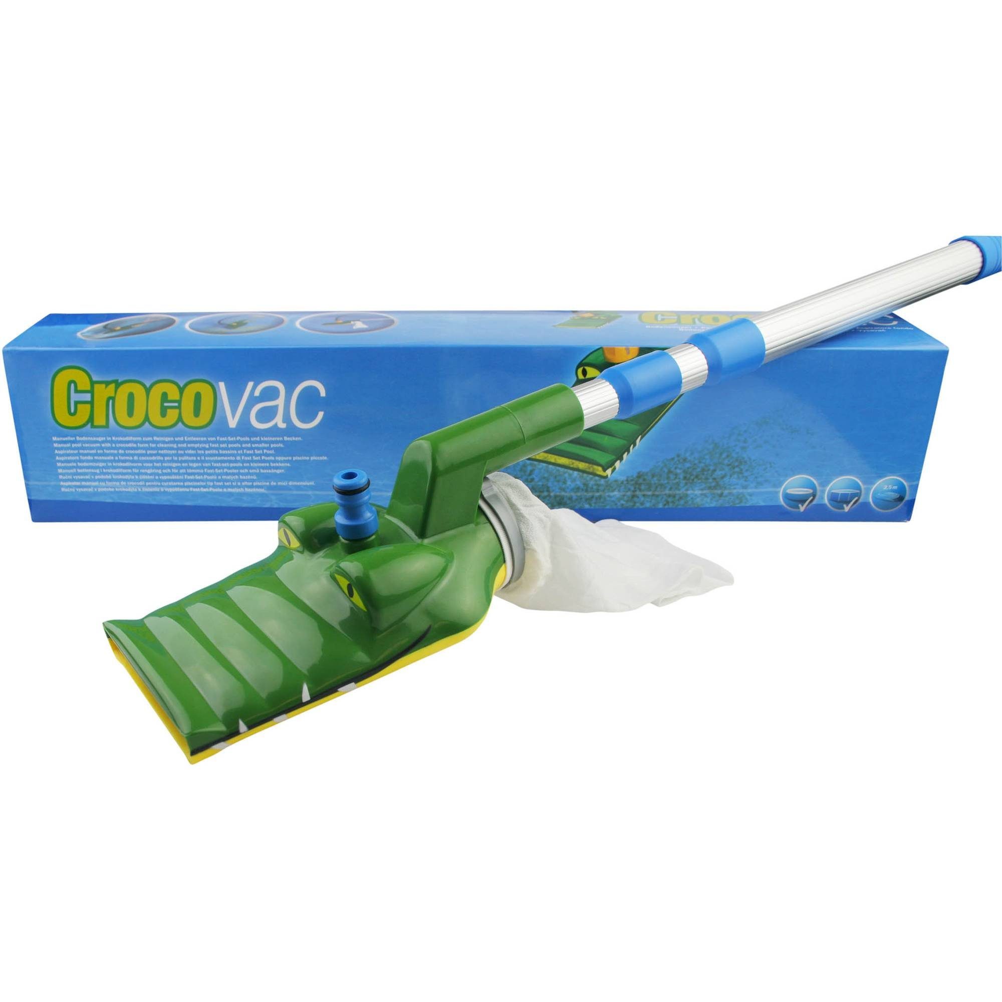 Poolbodensauger Croco Vac - Poolsauger Venturisauger Set für den G