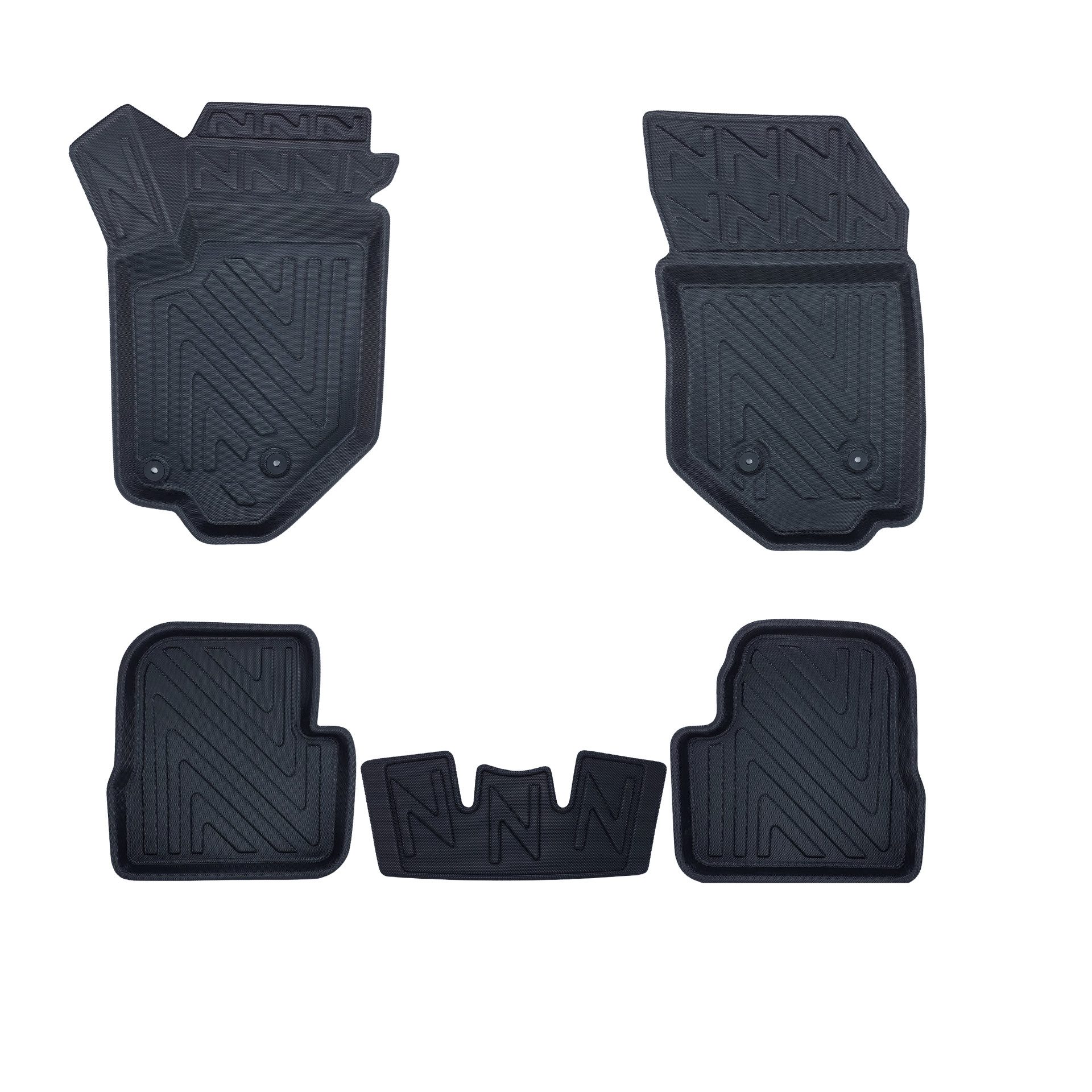 fussmattenprofi.com Auto-Fußmatte 3D Auto Fussmatten Set passend für DS 3 Crossback Baujahr 2018-2022 (1 St), für DS DS 3 Crossback