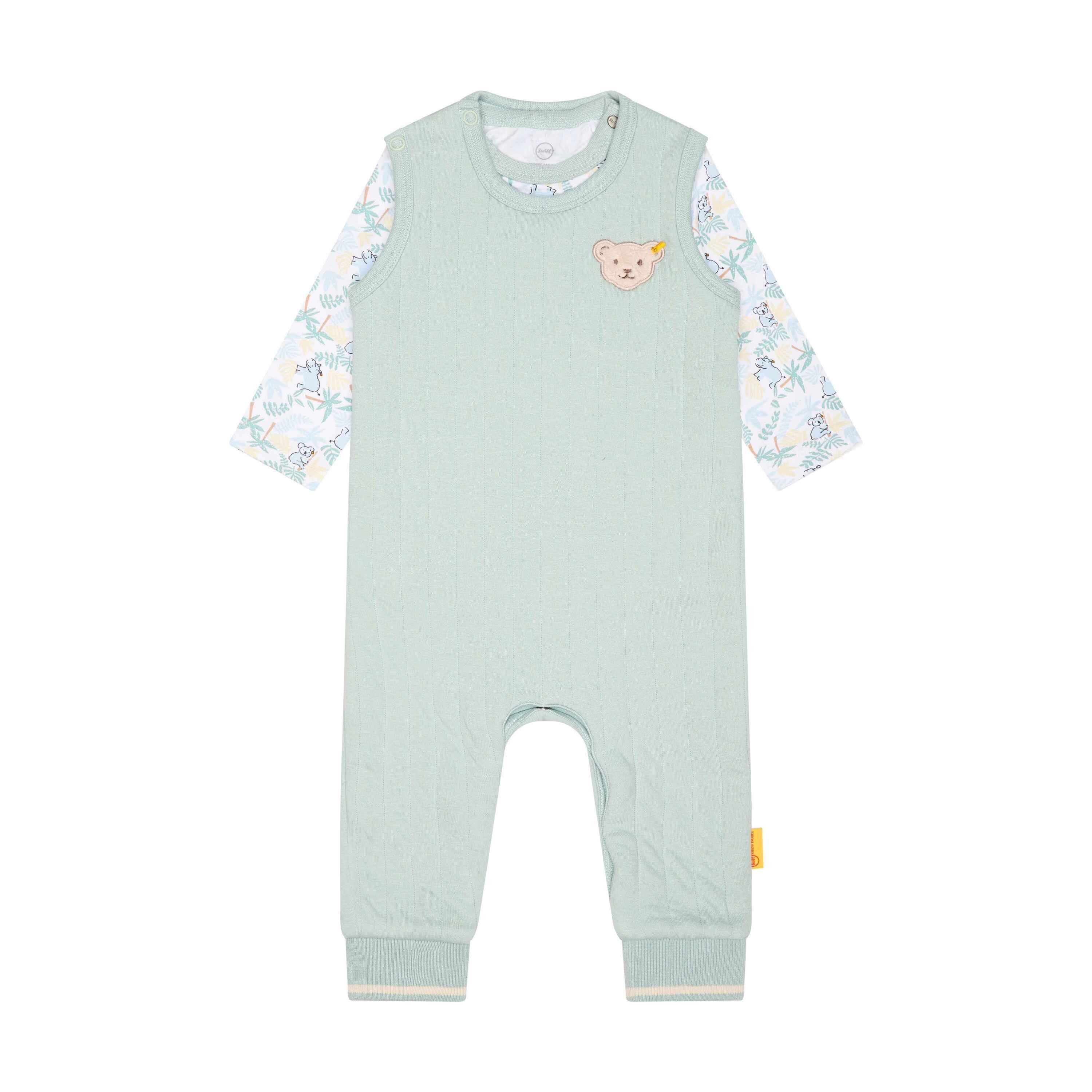 Steiff Baby: Set Regalo Originale Con Strampler E T-Shirt A Maniche Lunghe Per Bambini E Ragazzi. Morbidezza E Qualità Dal 3534. - 4