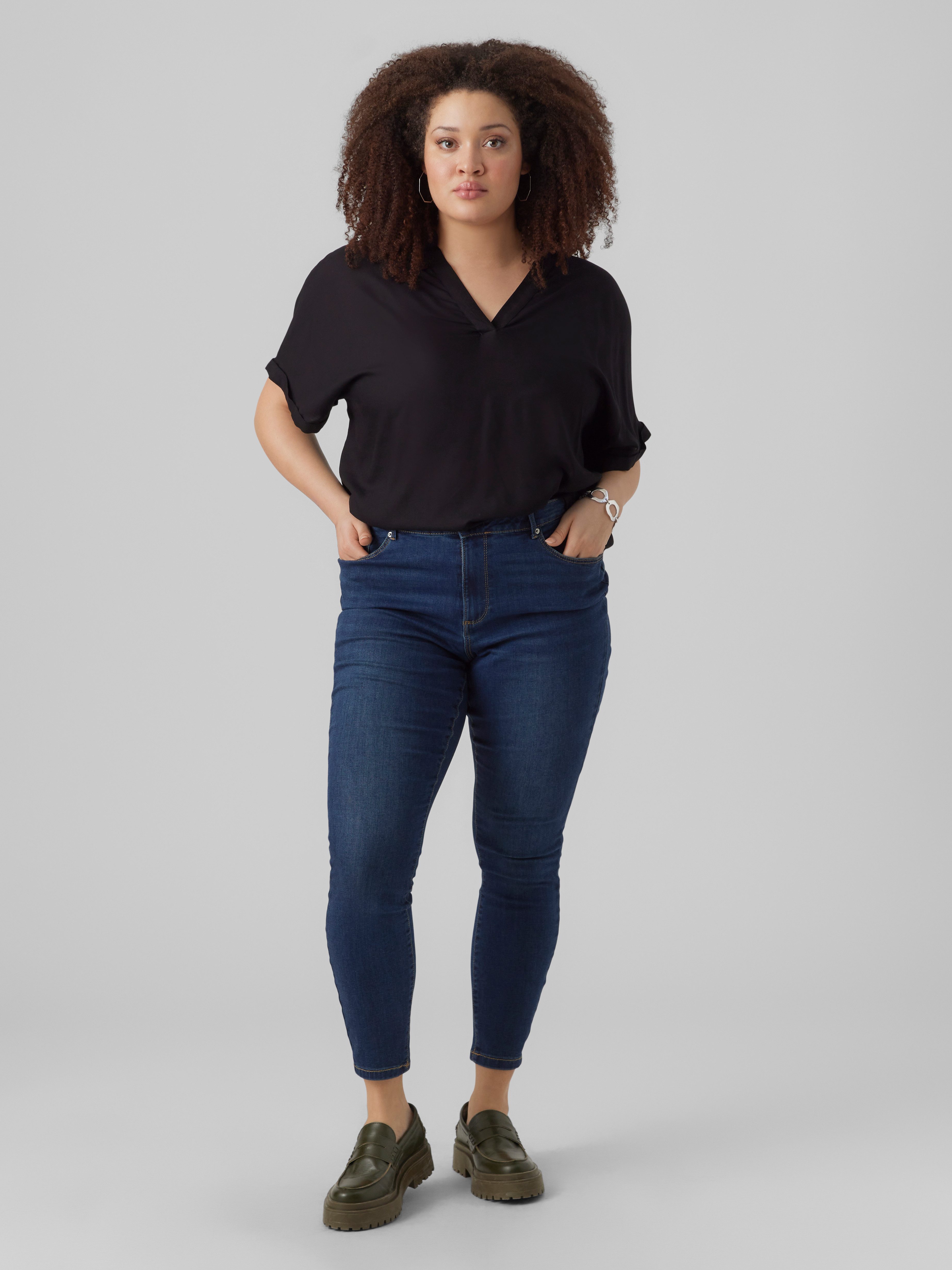 Vero Moda Curve Skinny-fit-Jeans VMSOPHIA HR SKINNY J VI3377 GA CUR NOOS