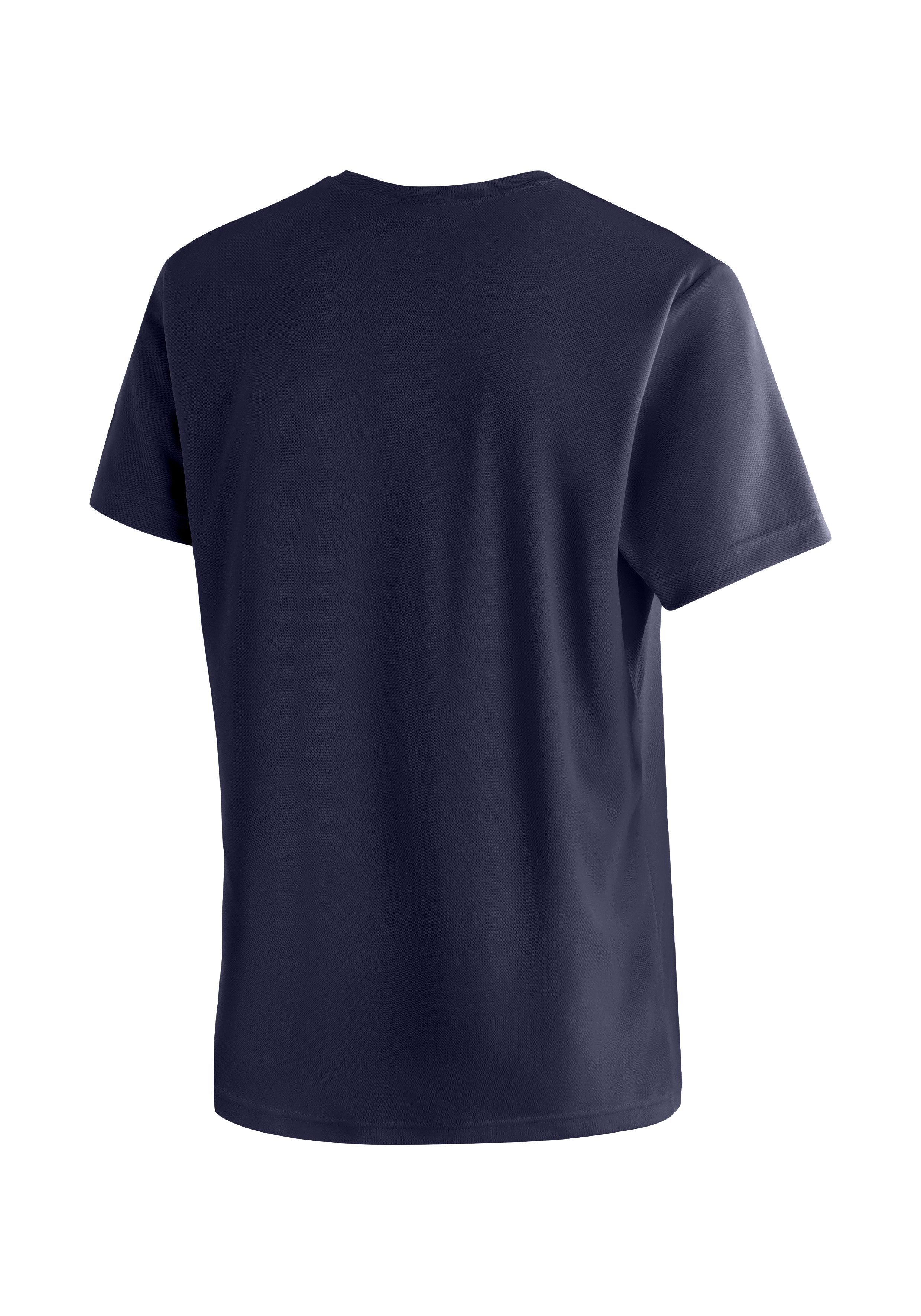 Maier Sports T-Shirt Dieter Print Herren Kurzarmshirt, leichtes Sommer Funktionsshirt, Rundhals, Reg Fit