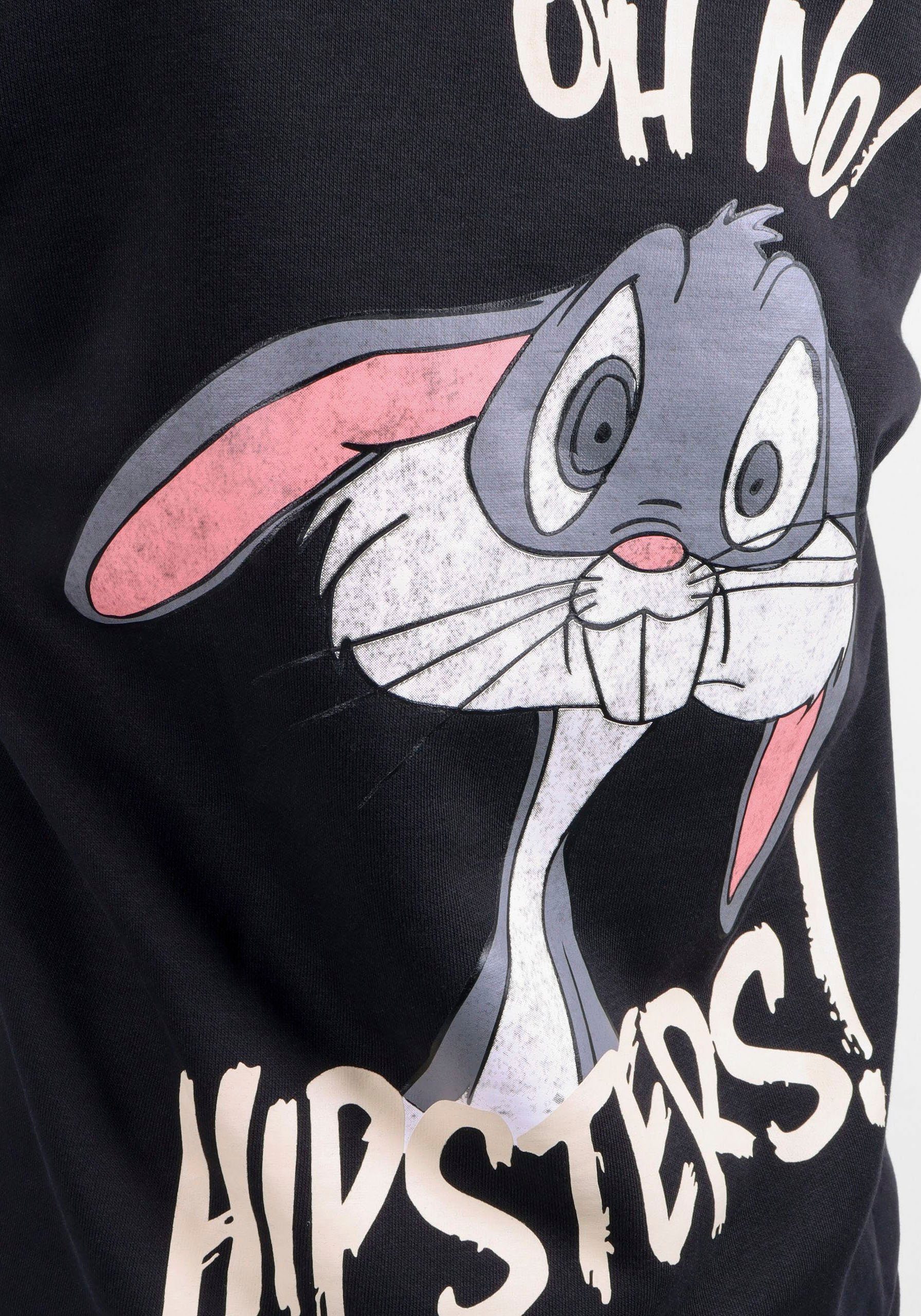Hoodie New Design. Druck York Capelli Bugs Bunny Vorder auf Rückseite. und Lizenz