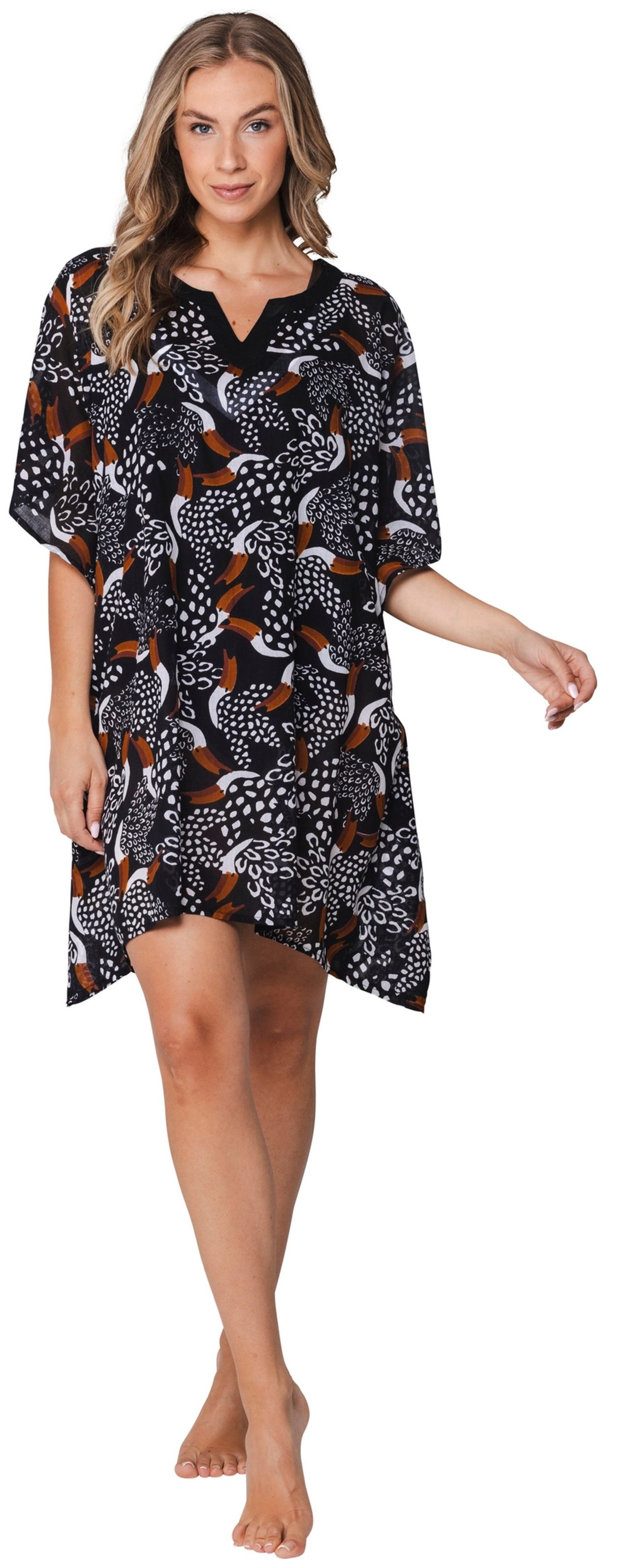 Pastunette Strandkleid Damen Strandtunika Kaftan (1-tlg) Modisches Design