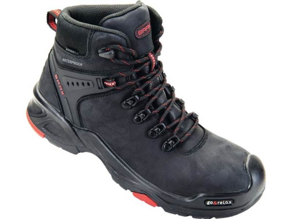 Baak BAAK 6645-46 Защитные сапоги Bailey Gr.46 schwarz/rot S3 SRC HRO WR Stiefel