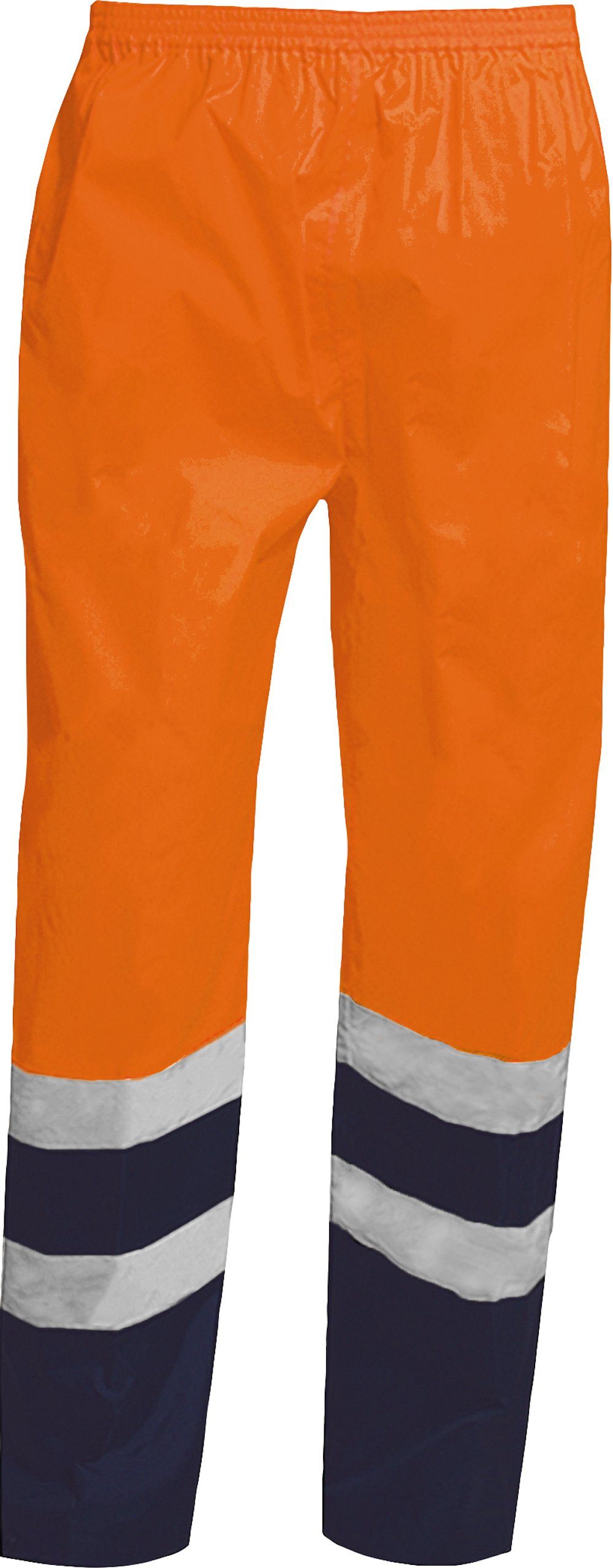 vizwell Arbeitshose Arbeitshose Regenhose Warnschutz-Kontrast-Regenhose Größe M (1-tlg)