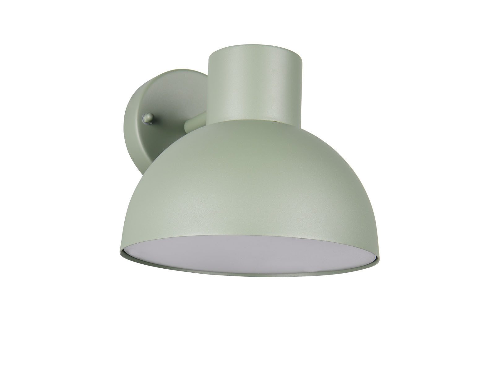 TRIO Leuchten LED Außen-Wandleuchte, LED wechselbar, Warmweiß, IP 44 Außenwandlampe Grün für Carport & Fassaden-Beleuchtung, Ø 20cm