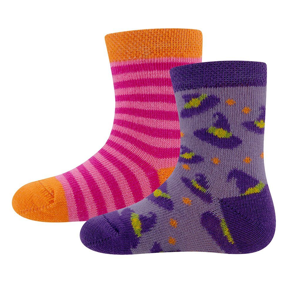 Socken Socken 2er Pack Halloween/Hut