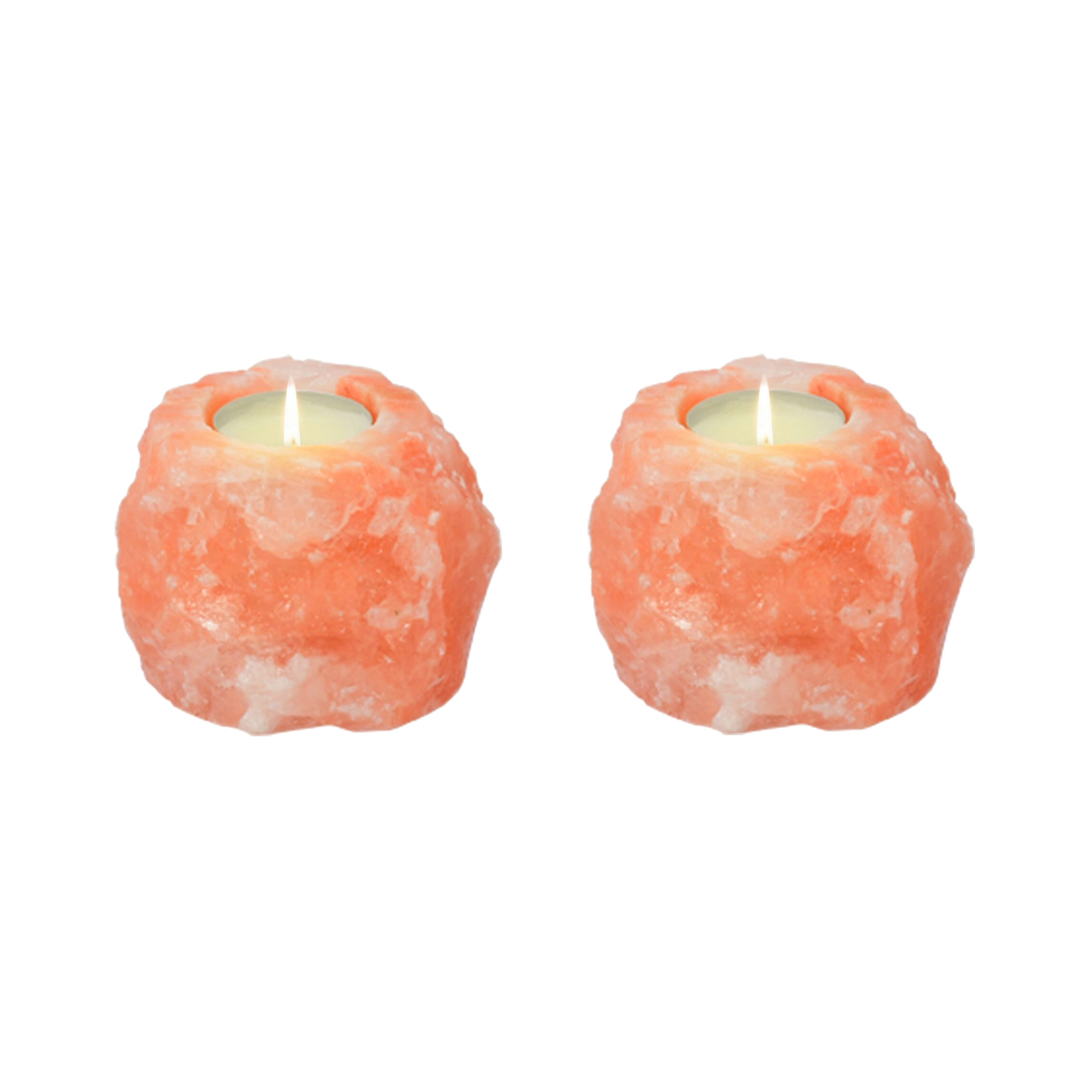 HAF Teelichthalter Salzkristall Teelichthalter Auswahl Handgefertigtes Salz günstig online kaufen