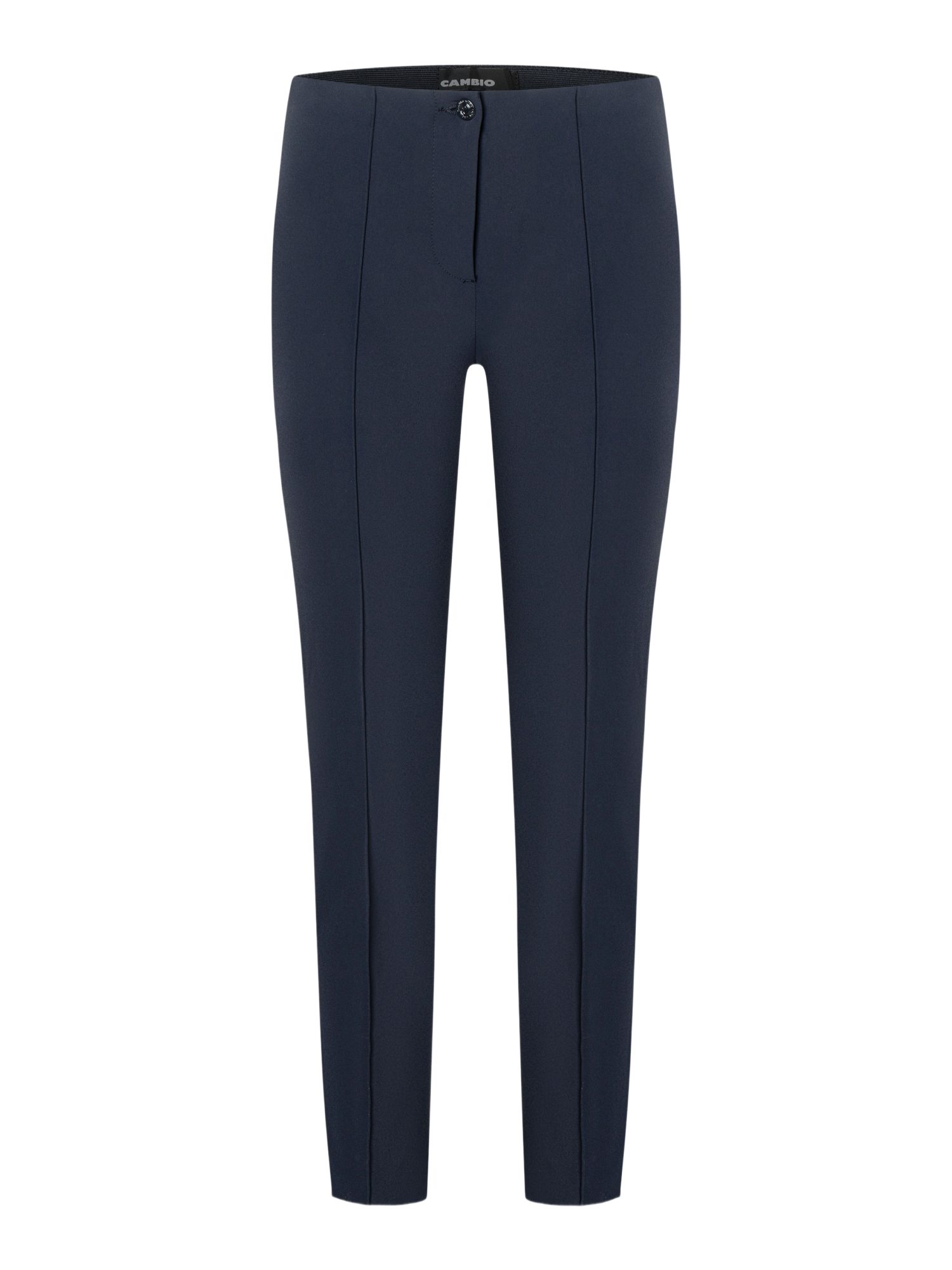 Cambio Stoffhose blau, Casual, Polyamid, Unifarben, Slim Fit, Mittel
