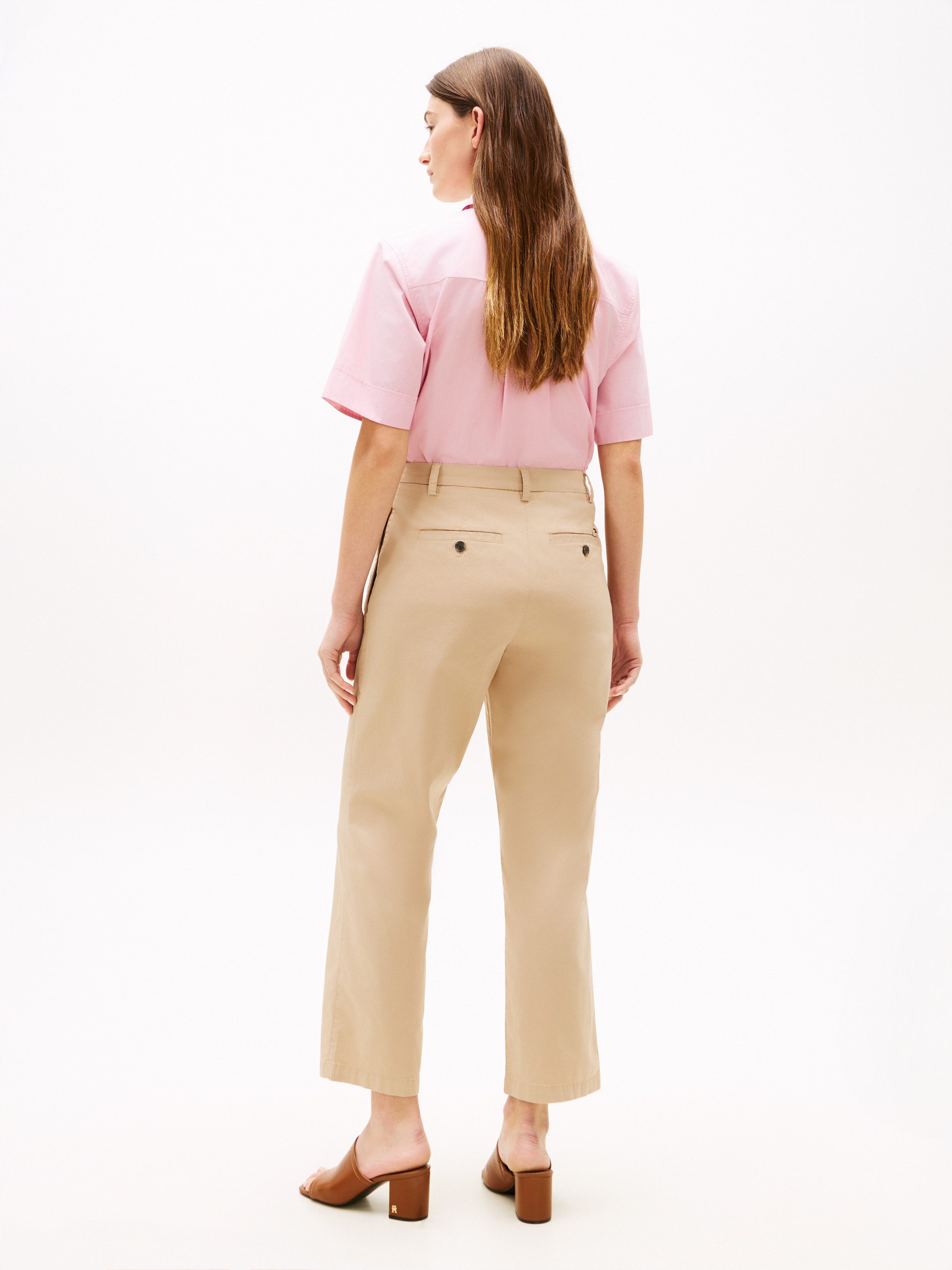 Tommy Hilfiger Chinohose CO GMD SLIM STRAIGHT CHINO mit mittlerer Leibhöhe – Bild 3 von 5