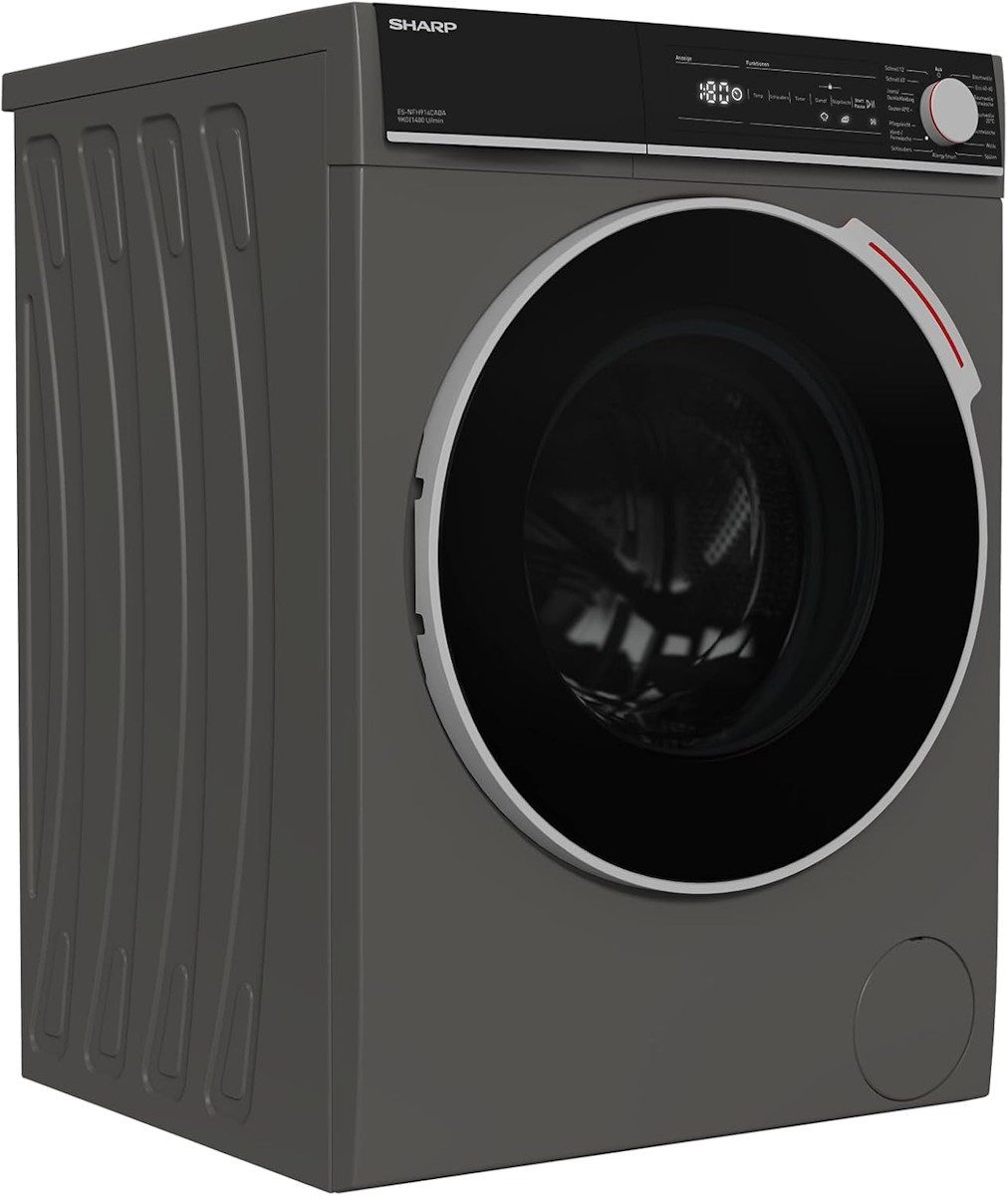 Sharp Waschmaschine ES-NFH914CADA: Premium-Effizienz trifft modernes Design