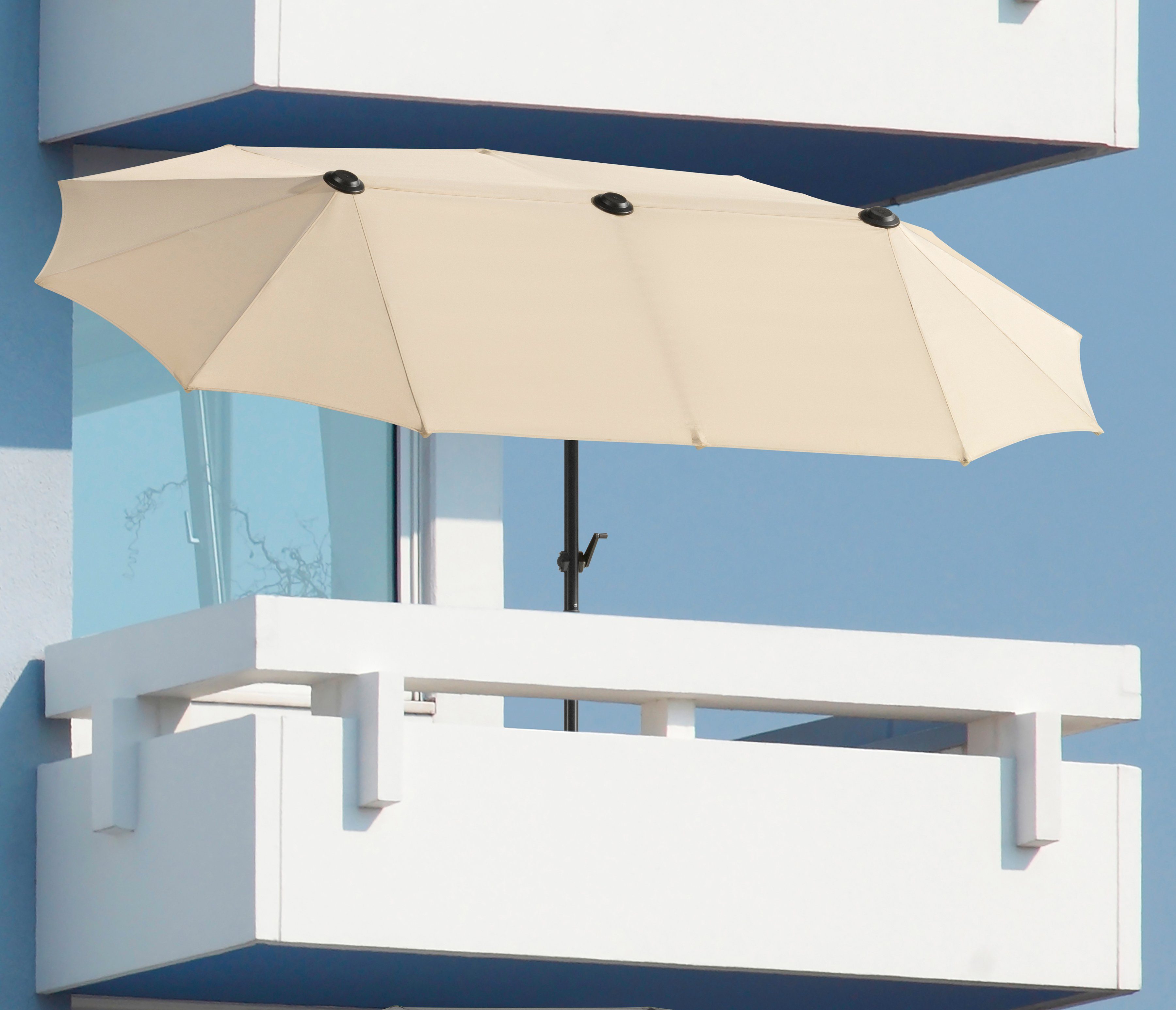 Schneider Schirme Balkonschirm »Salerno«, LxB: 300x150 cm, mit Schutzhülle,  ohne Schirmständer online kaufen | OTTO