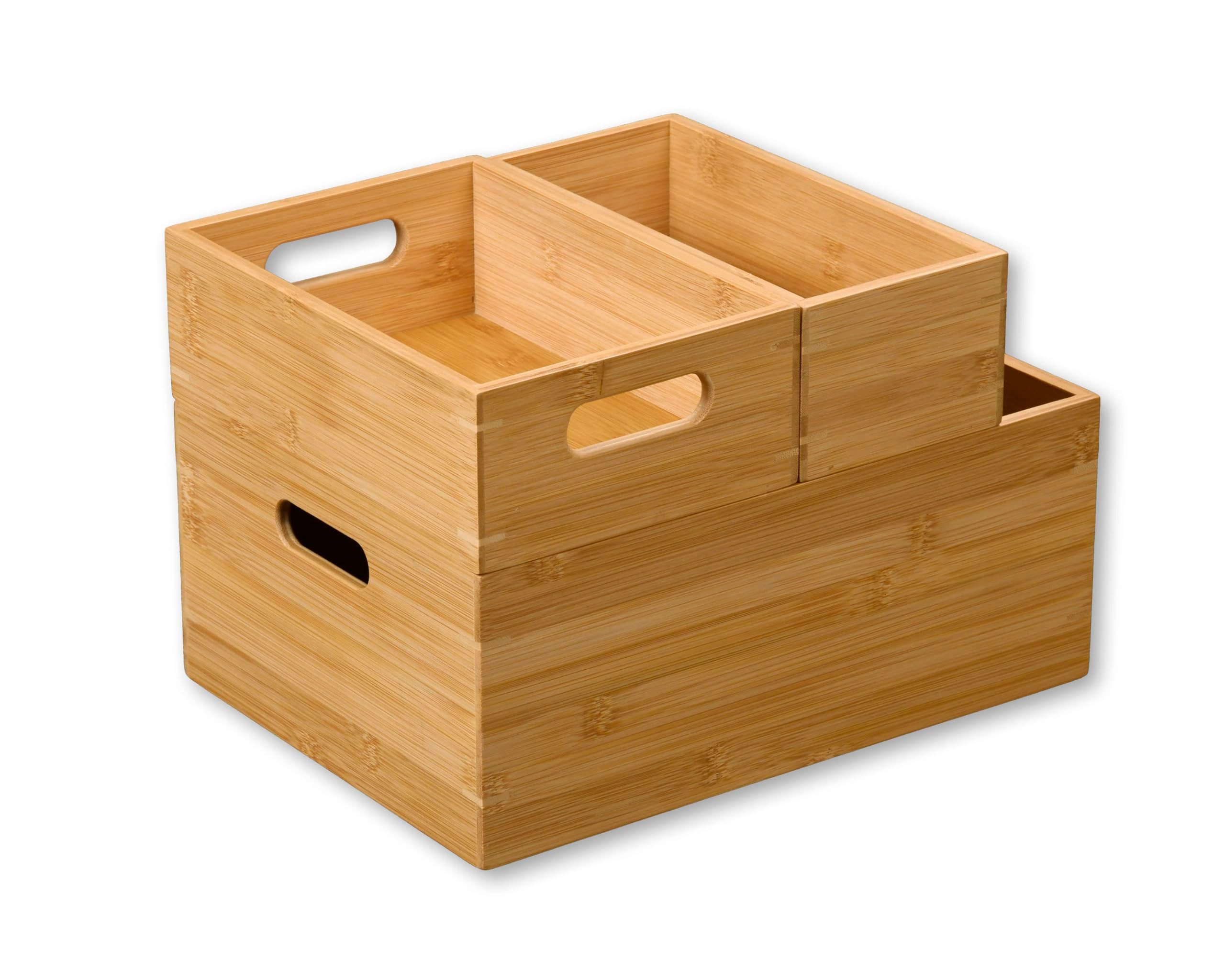 Kesper Aufbewahrungsbox Aufbewahrungsbox aus Bambus, 30x20x15 cm, FSC-zertifiziertes Material