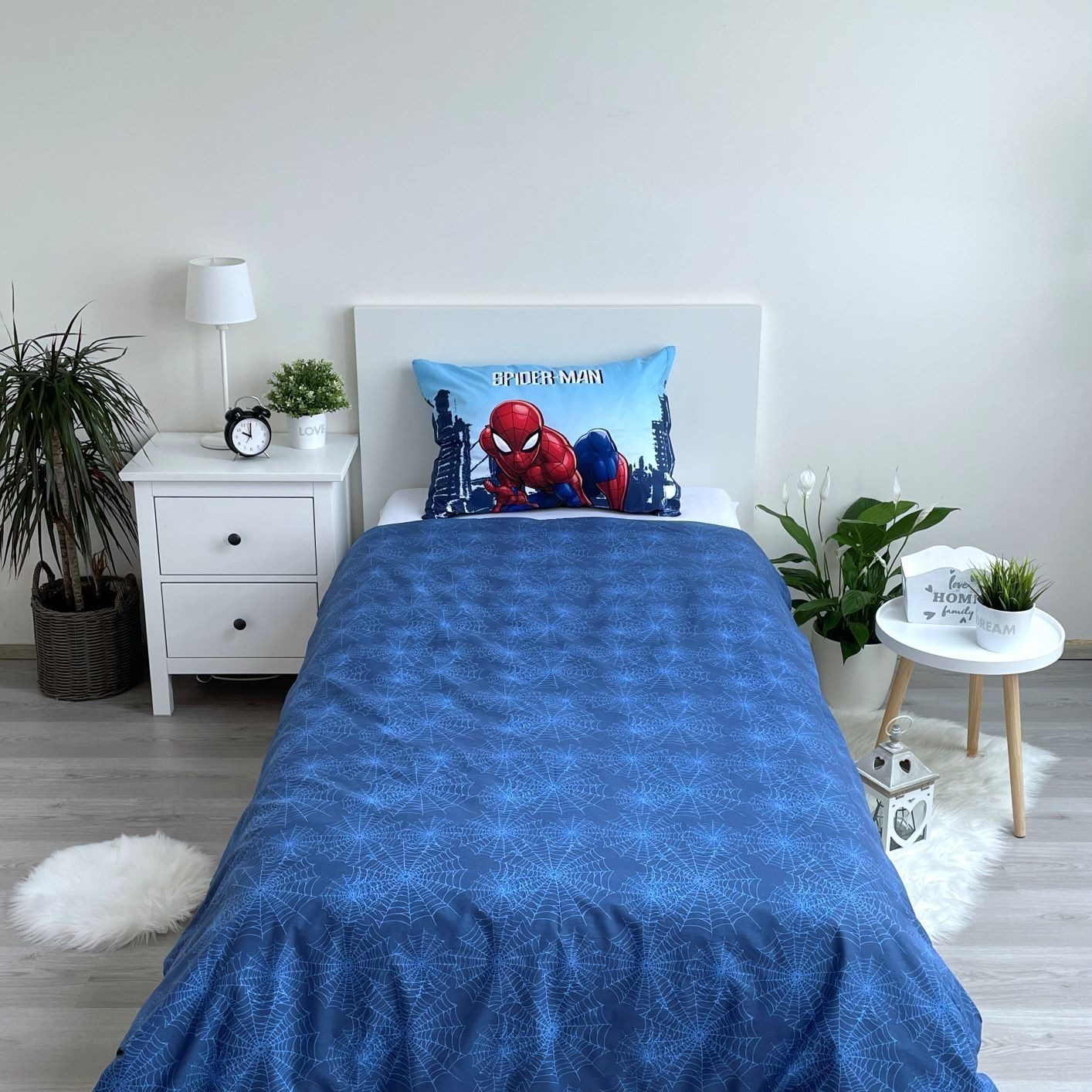 Spiderman Kinderbettwäsche Kuschelige Bettwäsche Baumwolle, 140x200 cm & 50x70 cm – Bild 3 von 5