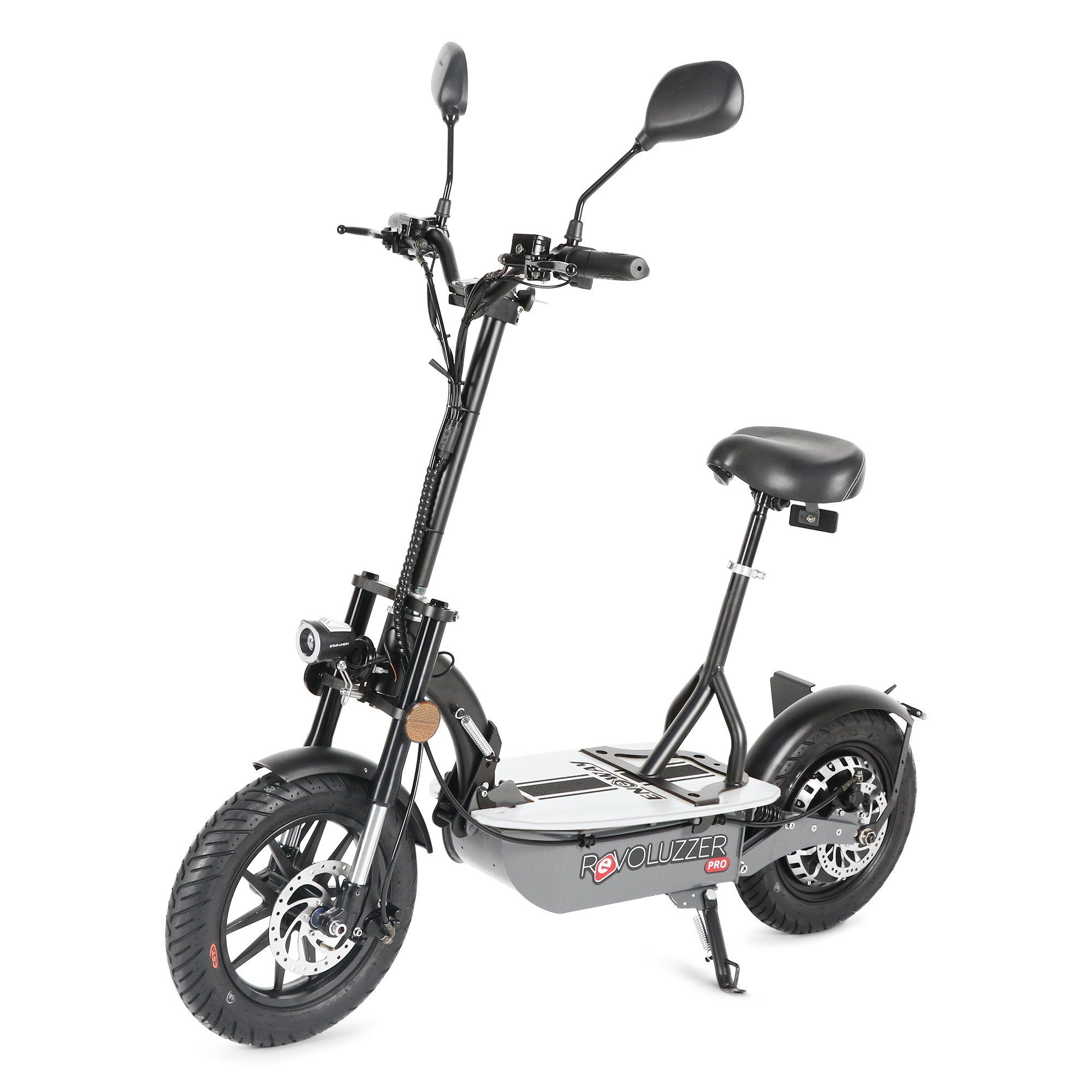 3.5 Blei laut km/h 48V 18AH 45km/h - (Set, 45,00 45 StVZO zugelassen - DER pro E-Scooter Akku), 1600W 45 18AH ENEWAY REVOLUZZER Revoluzzer BleiGel, 3.5 1600W km/h, EScooter