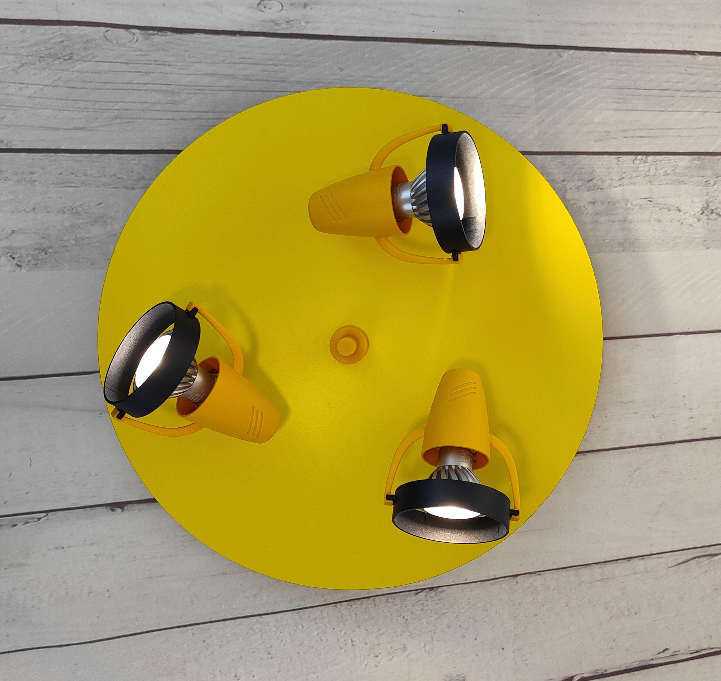 niermann Deckenstrahler Strahler, Kinderlampe, 3 verstellbare Spots, Kinderzimmer