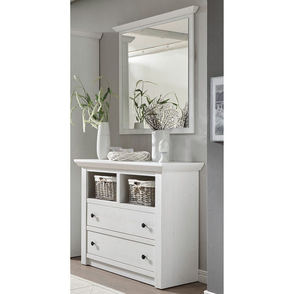 Lomadox Garderoben-Set WINGST-61, (Spar-Set, 3-St), Landhaus-Stil günstig online kaufen