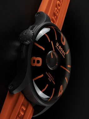 U-Boat Sportuhr U-Boat 9538 Darkmoon Orange IPB Herrenuhr 44mm 5AT