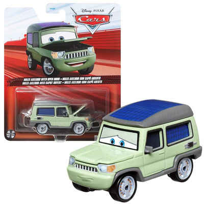 Disney Cars Spielzeug-Rennwagen Miles Axelrod Y0485 Disney Cars Cast 1:55 Autos Mattel Fahrzeuge