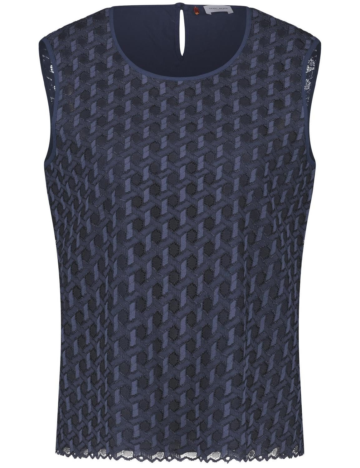 Blusentop BLUSE OHNE ARM
