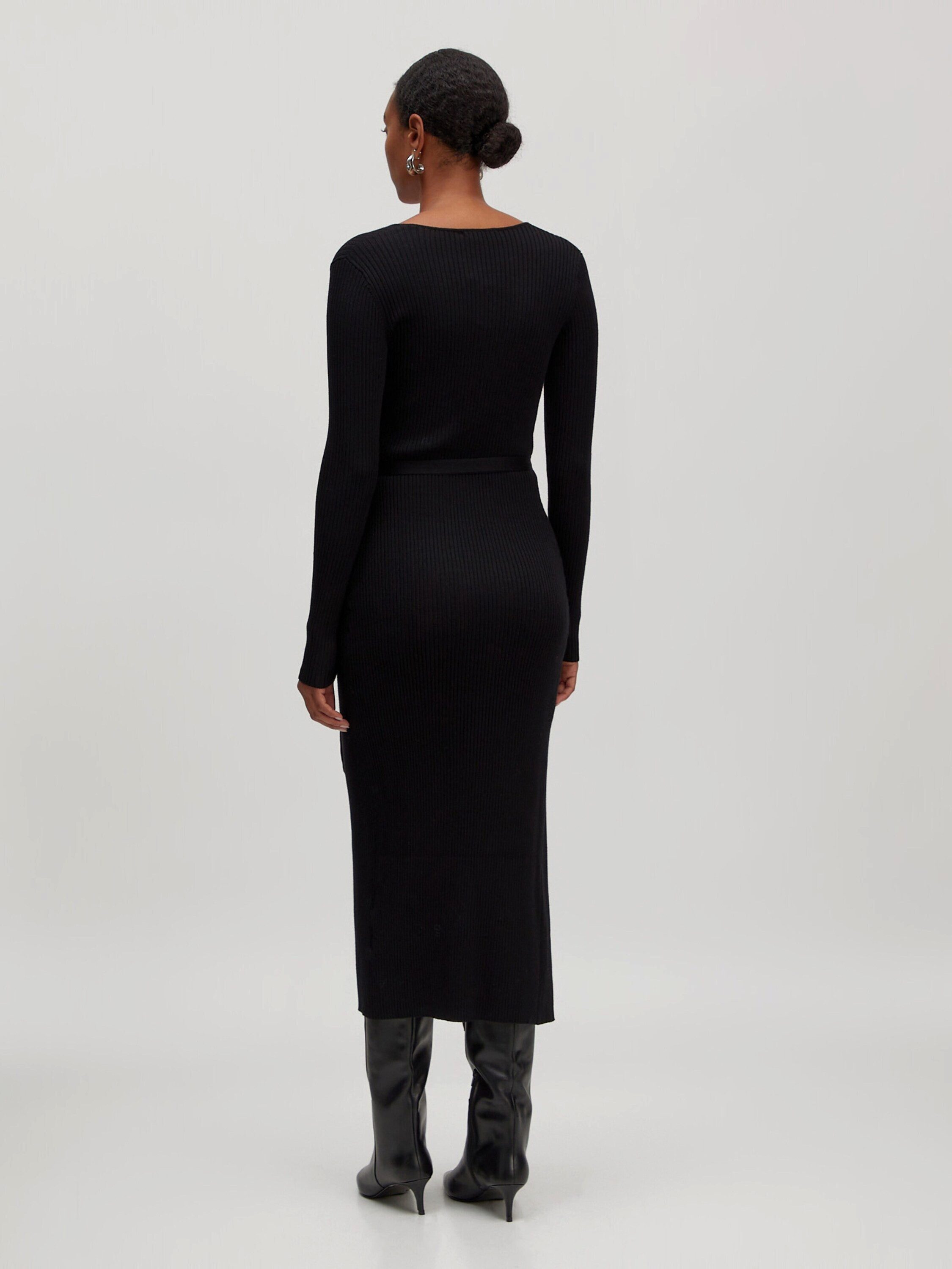 EDITED Strickkleid Mailien (1-tlg) Wickel-Design