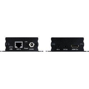 SpeaKa Professional HDMI™ Extender Verlängerung via RJ45 Computer-Kabel, HD-Audio