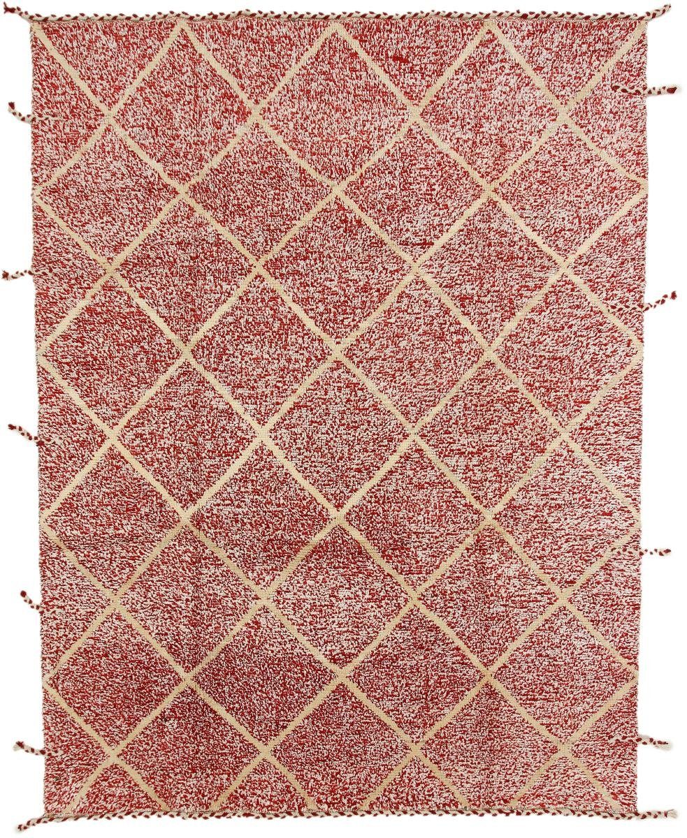 Orientteppich Berber rechteckig, Höhe: Design Nain 25 Moderner Orientteppich, mm Maroccan 240x320 Handgeknüpfter Trading