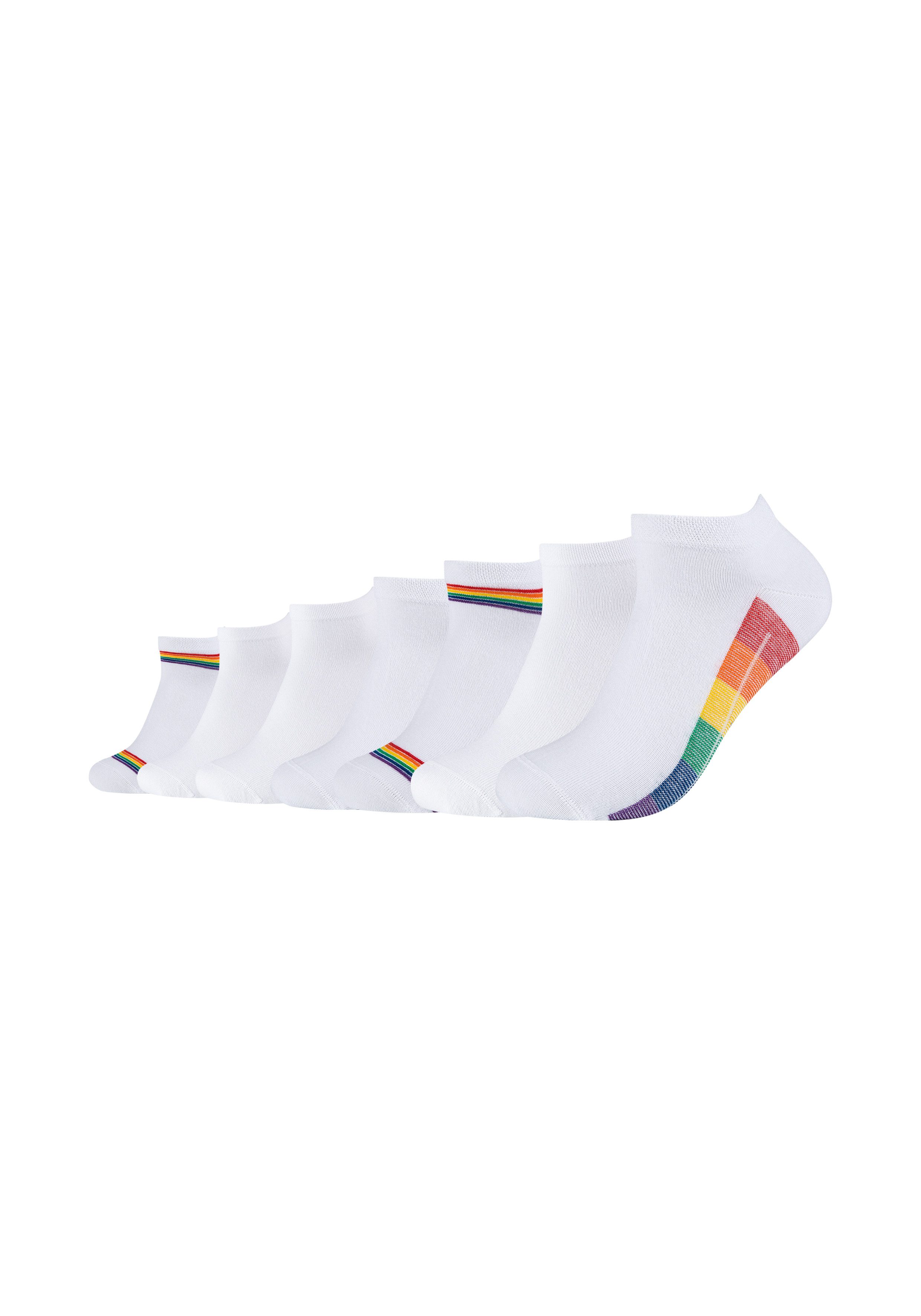 Camano Sneakersocken ca-soft (7 Paar) mit weichem Komfortbund ohne drückende Nähte