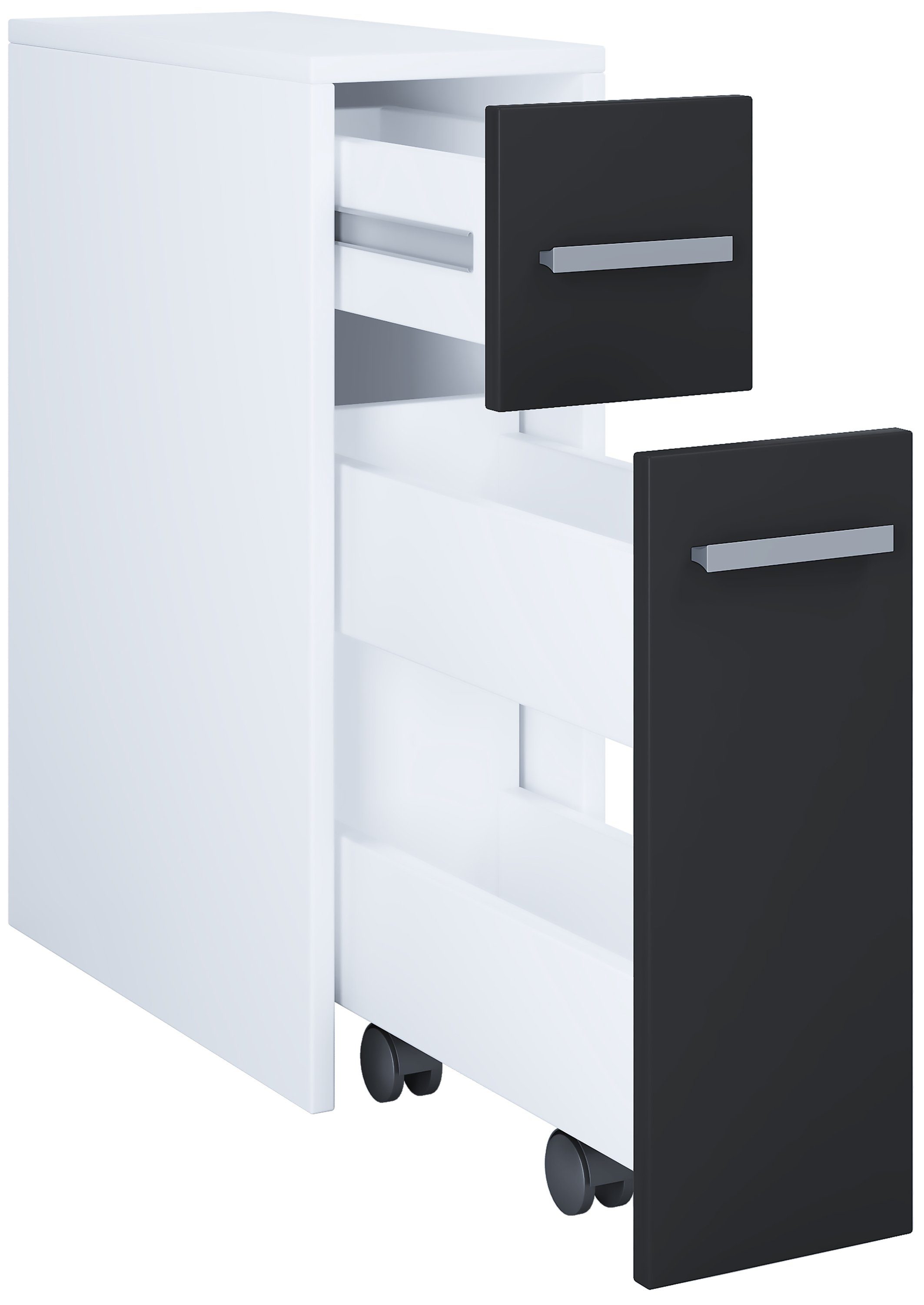 VCM Midischrank Holz Badmöbel Nischenschrank Raumteiler Bad Zalo günstig online kaufen