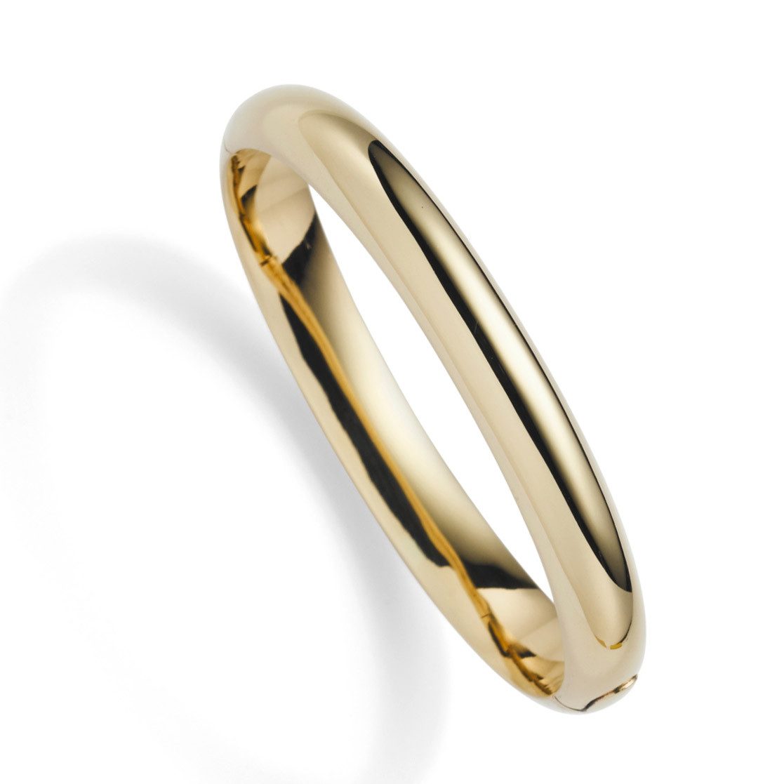 Goldarmband Gold Armreif Breite 9 mm 585-14 Karat Gold