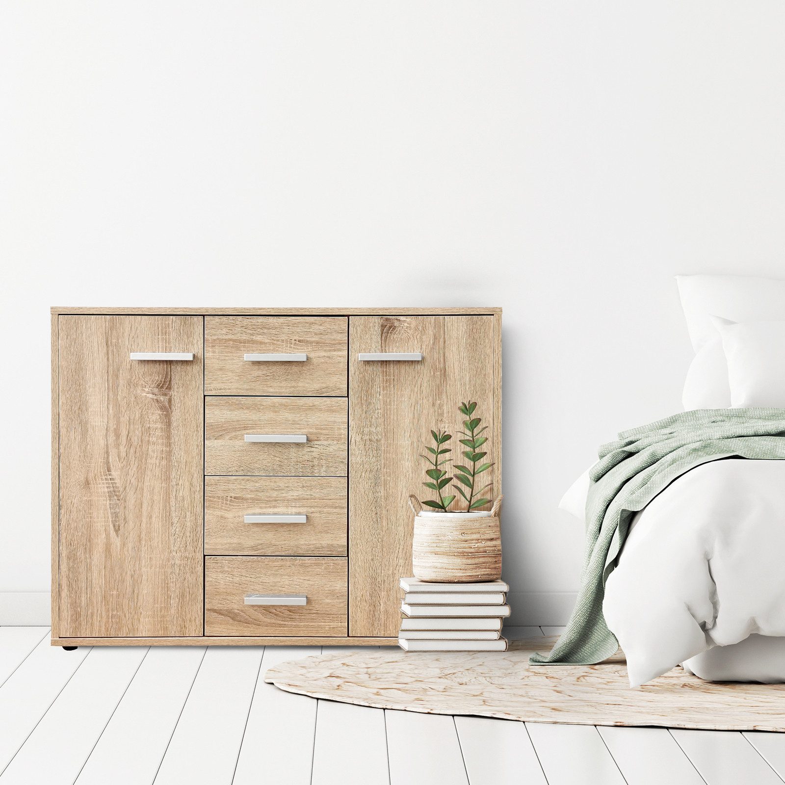 HTI-Living Sideboard Sideboard Nina mit 4 günstig online kaufen