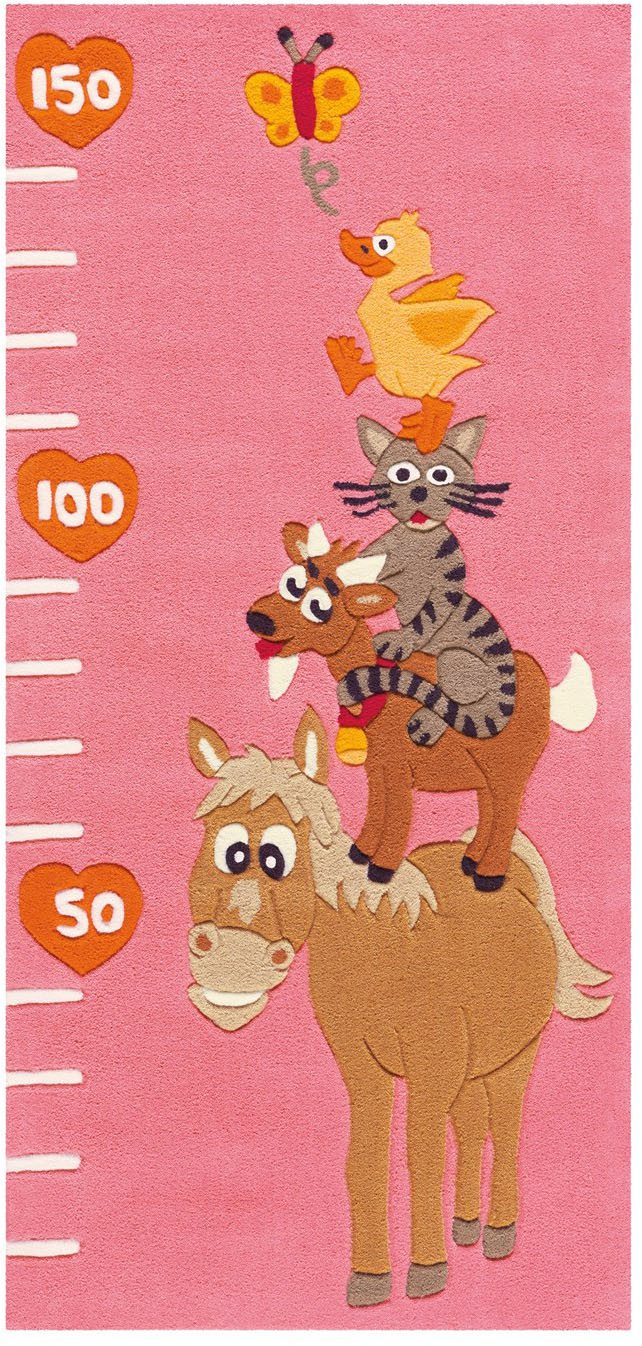 Arte Espina Kinderteppich Joy 4168, rechteckig, Höhe: 22 mm, Sehr strapazierfähig, Fußbodenheizungsgeeignet