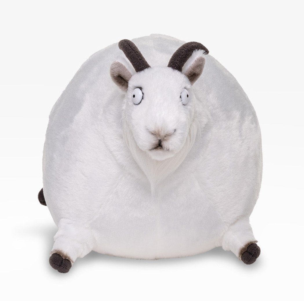 Uni-Toys Kuscheltier ROLLIN' WILD - Bergziege, Ziege - 28 / 22 cm - Plüscht günstig online kaufen