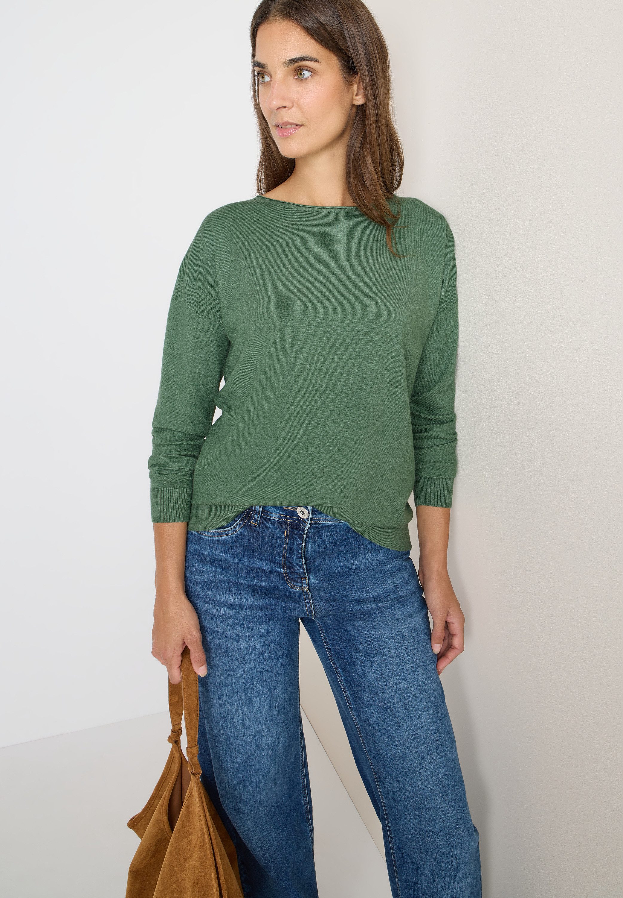 CECIL Strickpullover mit Strukturdetail günstig online kaufen