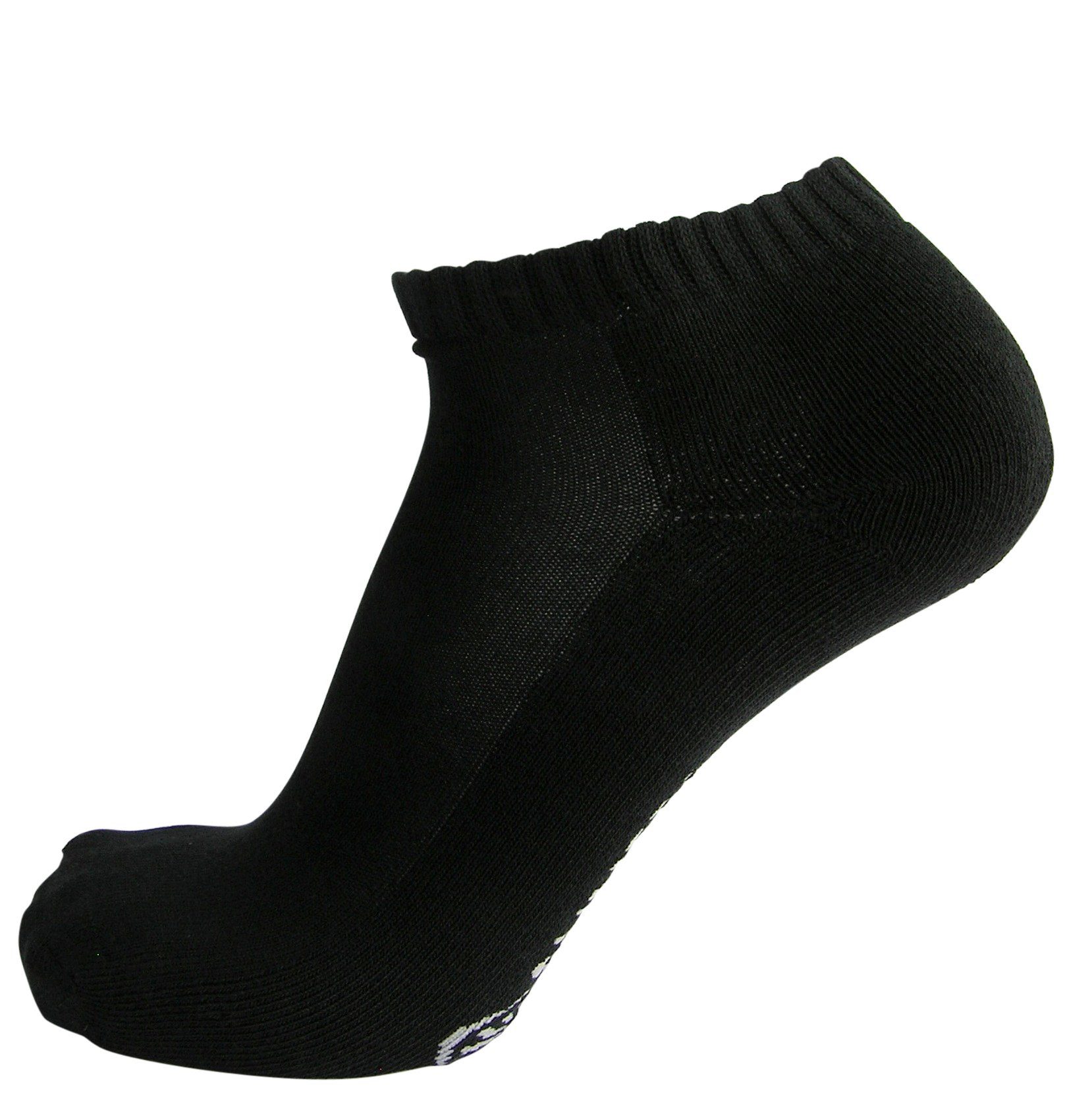 Socken Indoorsocke Sport kurz schwarz Herren/Damen 1er