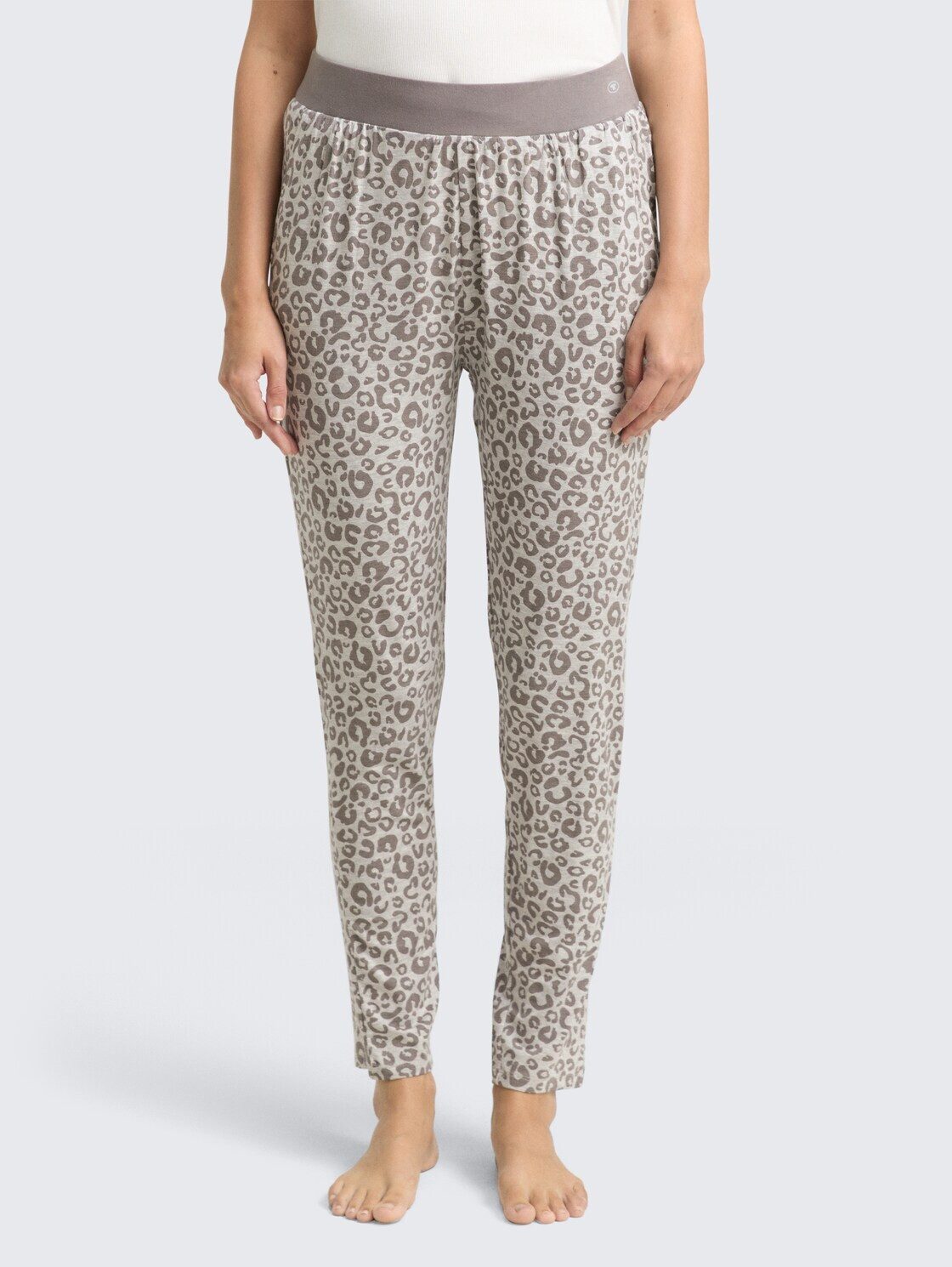 TOM TAILOR Schlafshorts Bodywear Pyjama-Hose mit Leo-Print günstig online kaufen